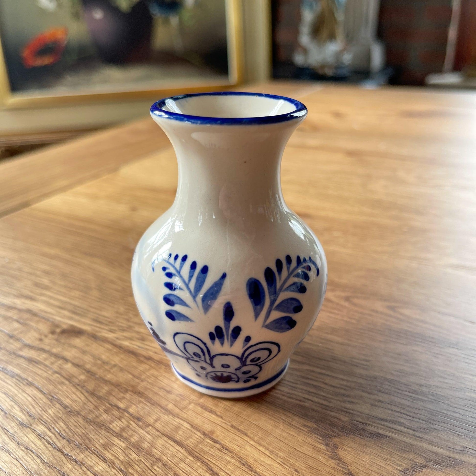 Delfts Blauw vaasje - Bamestra Curiosa