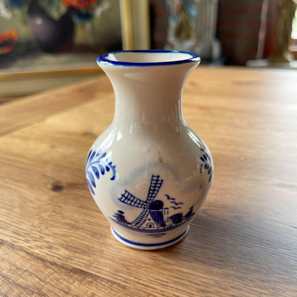 Delfts Blauw vaasje - Bamestra Curiosa