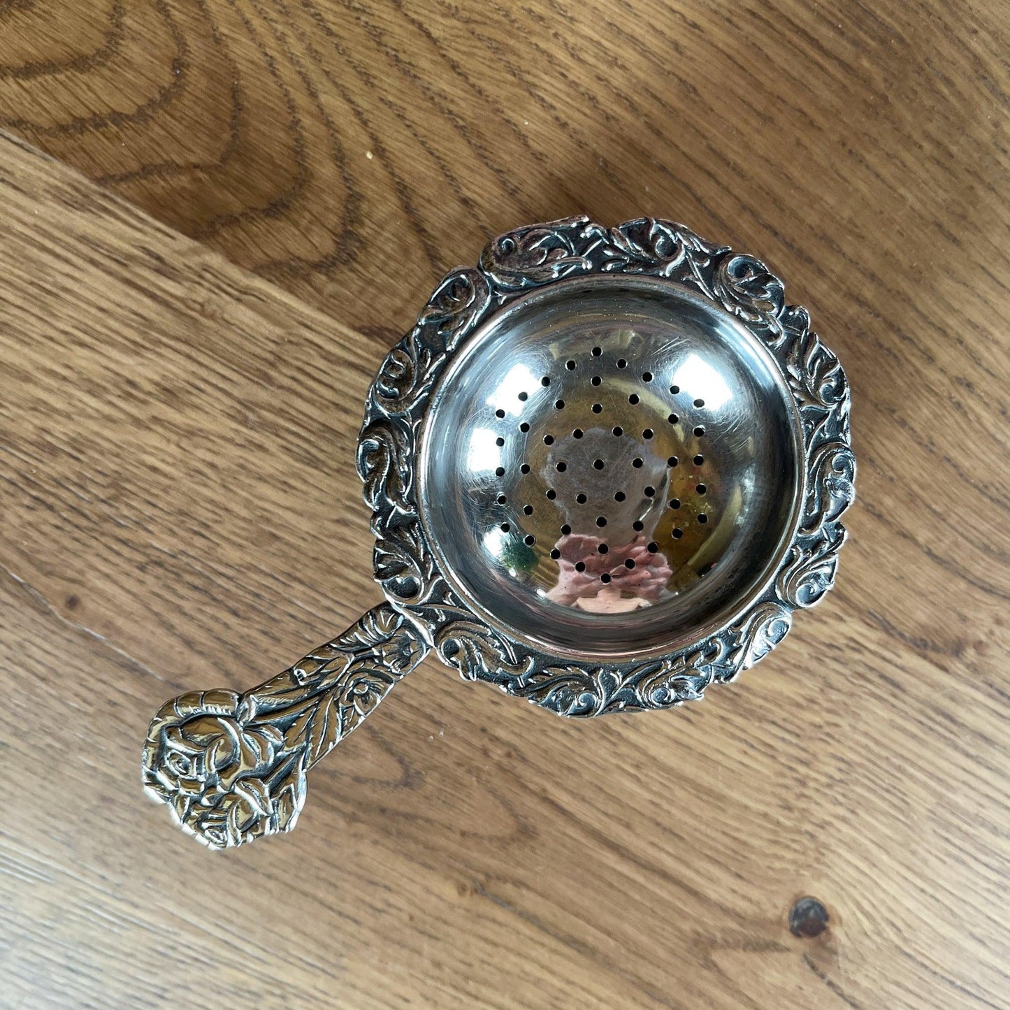 Delfts Blauw verzilverd thee lekbakje Insulinde Groningen - Bamestra Curiosa