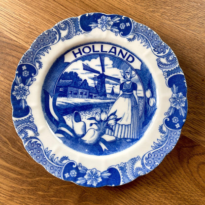 Delfts Blauw wandbordje Holland - Bamestra Curiosa