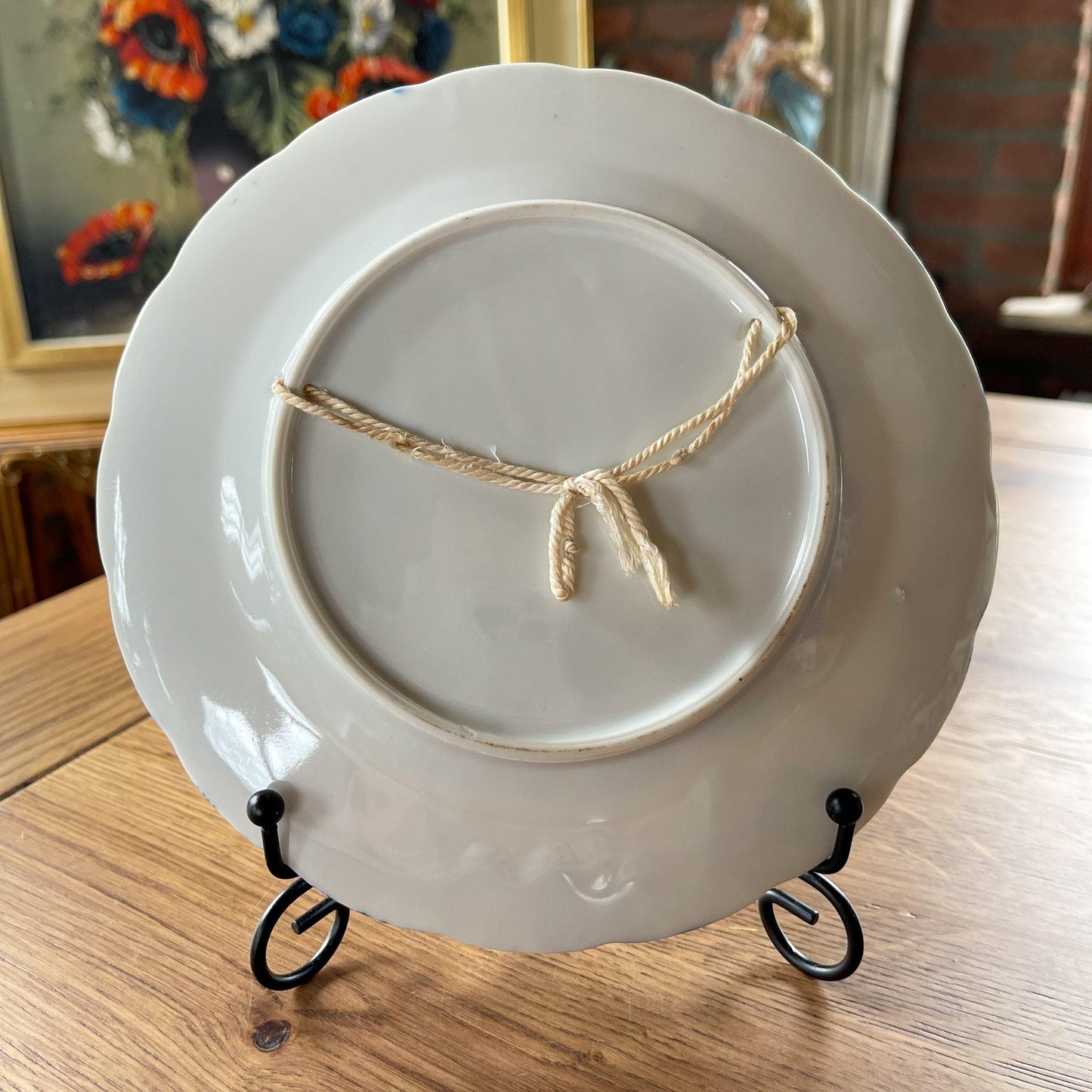 Delfts Blauw wandbordje Holland - Bamestra Curiosa