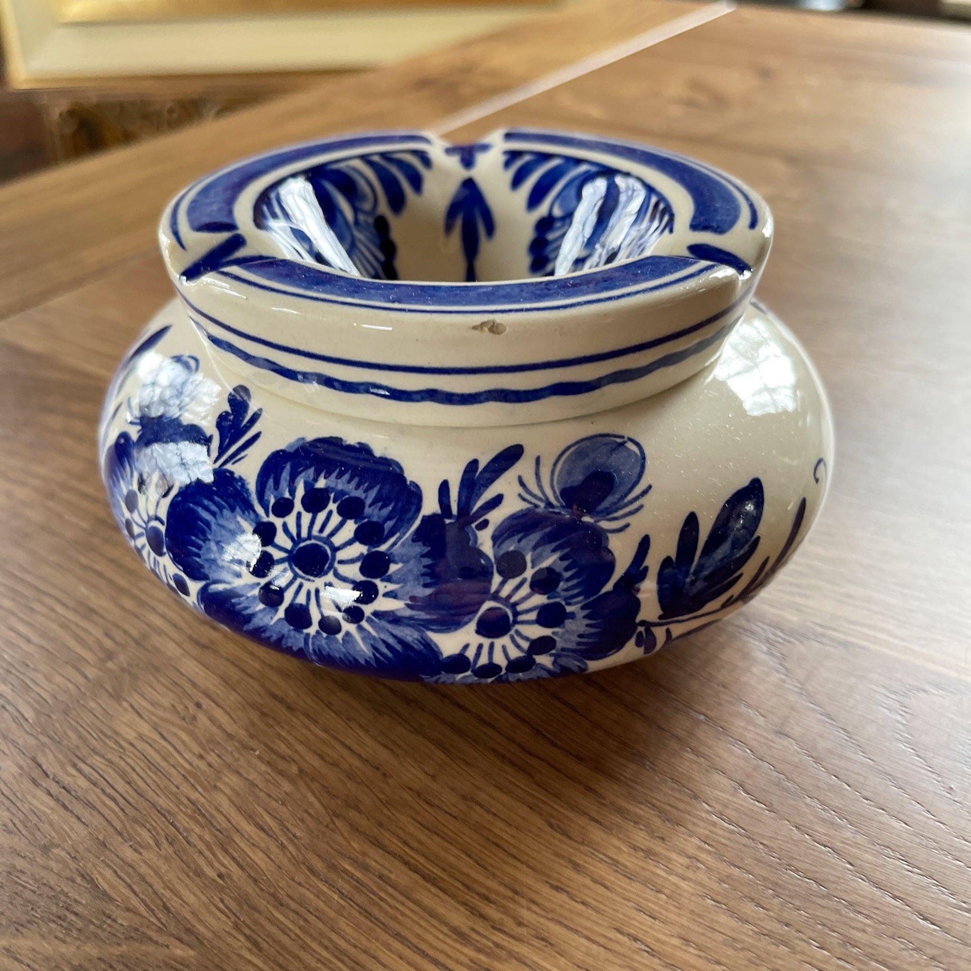 Delfts Blauwe asbak - Bamestra Curiosa