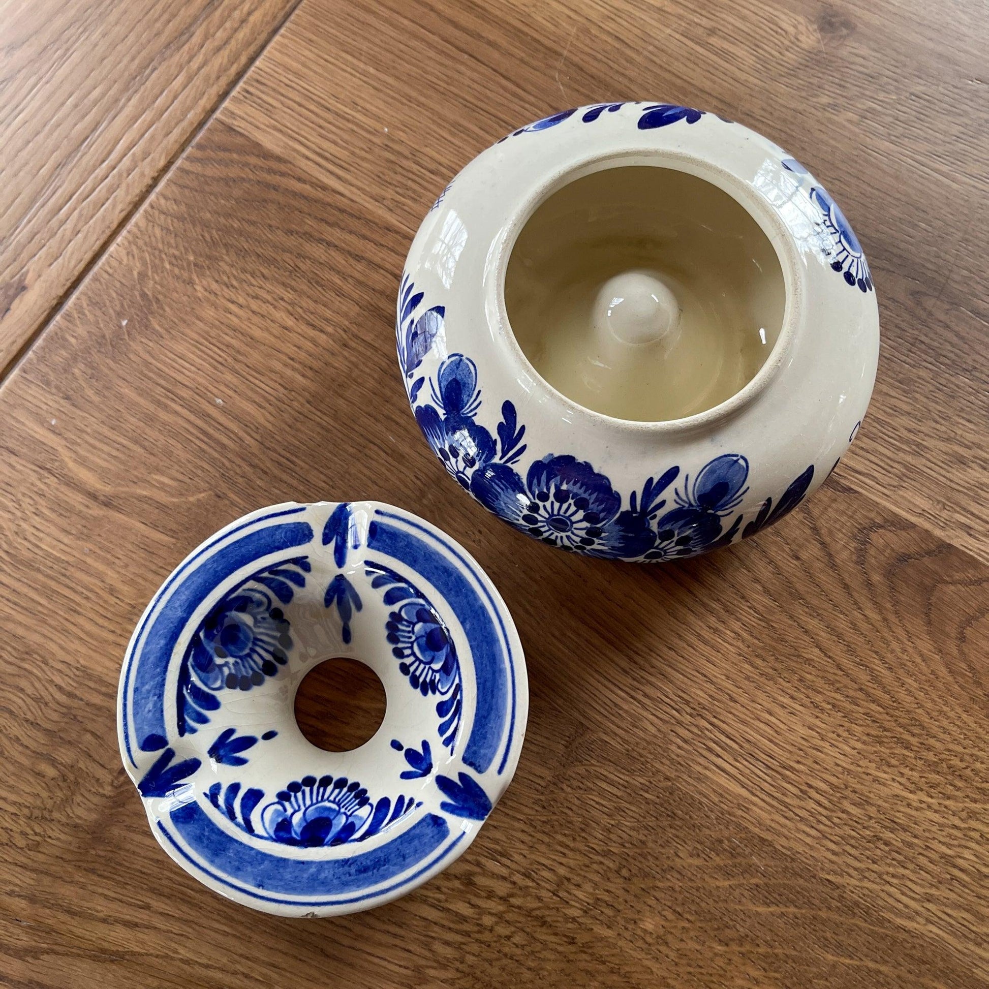 Delfts Blauwe asbak - Bamestra Curiosa