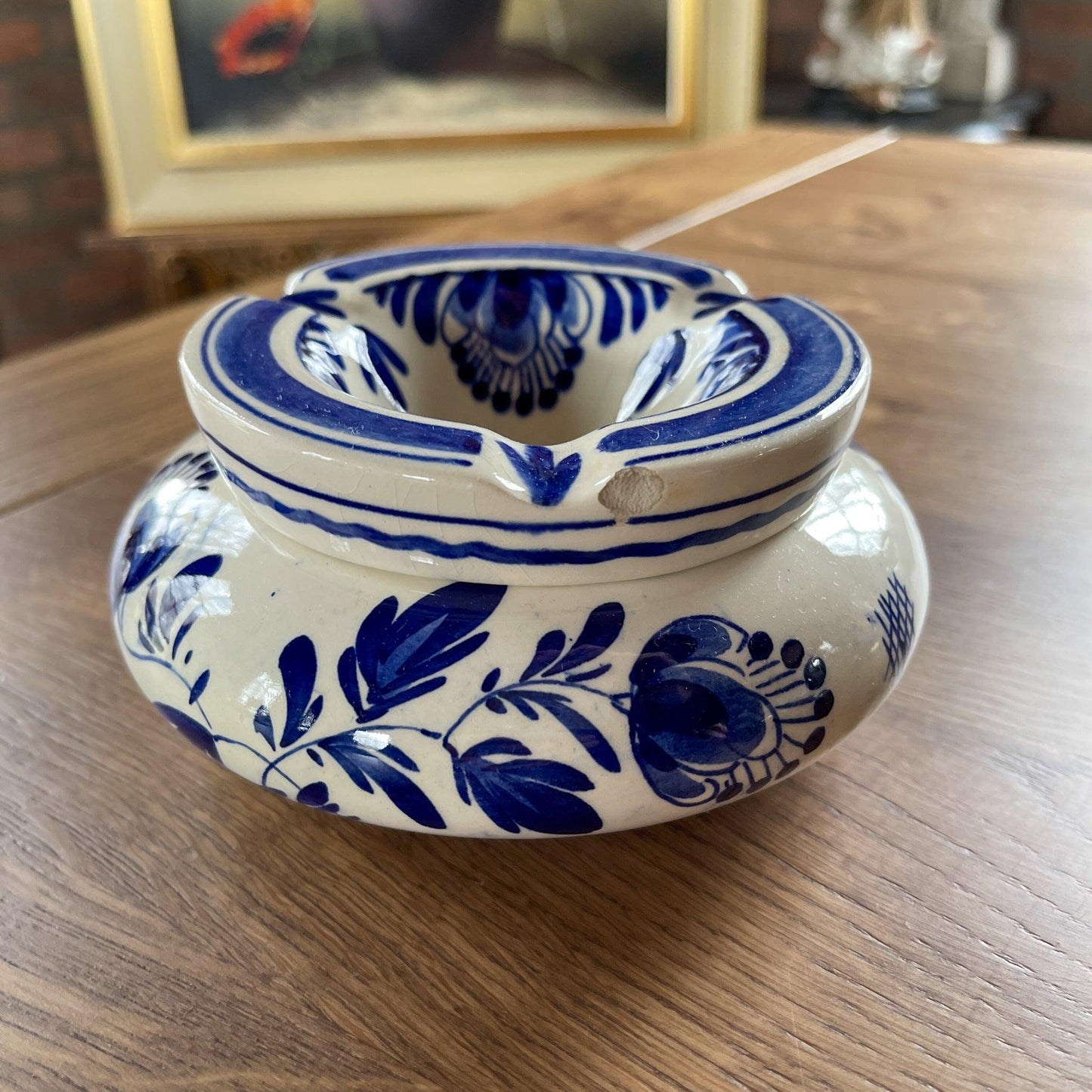 Delfts Blauwe asbak - Bamestra Curiosa