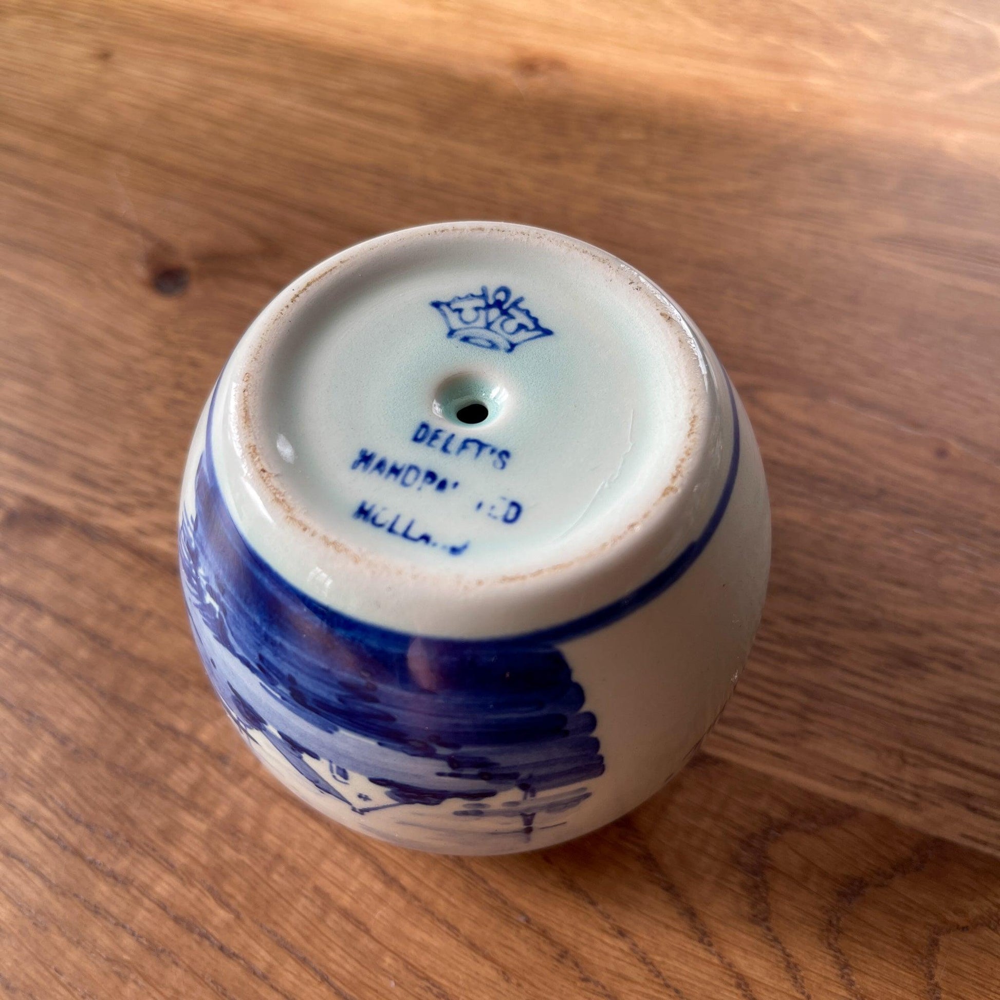 Delfts blauw potje - Bamestra Curiosa