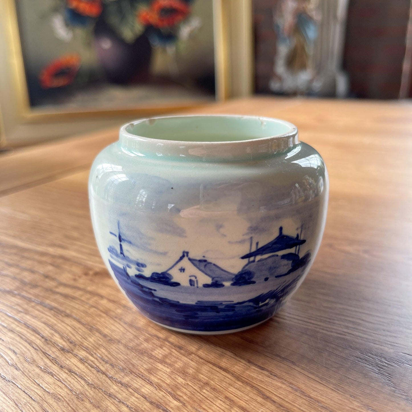 Delfts blauw potje - Bamestra Curiosa