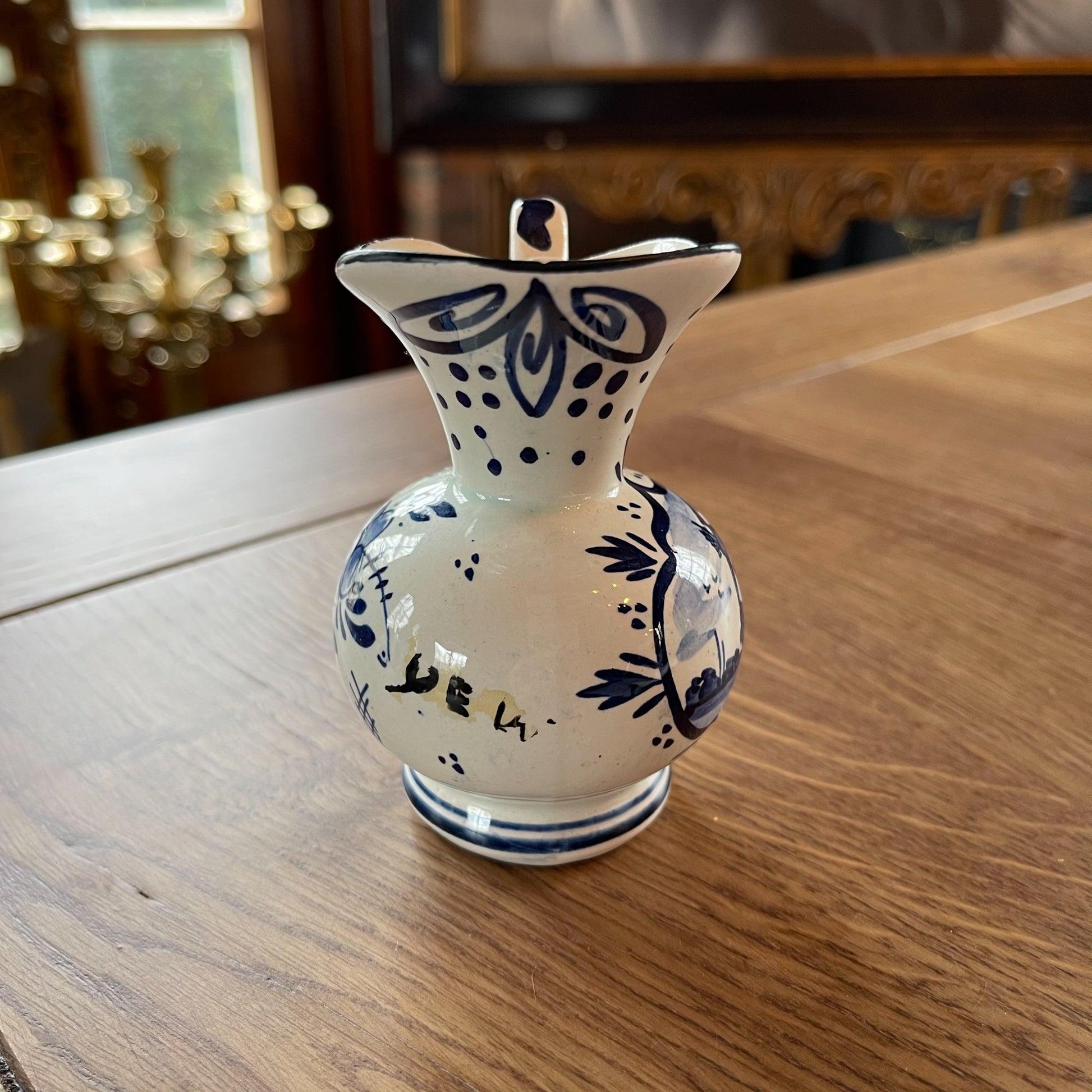 Delfts blauw vaasje - Bamestra Curiosa