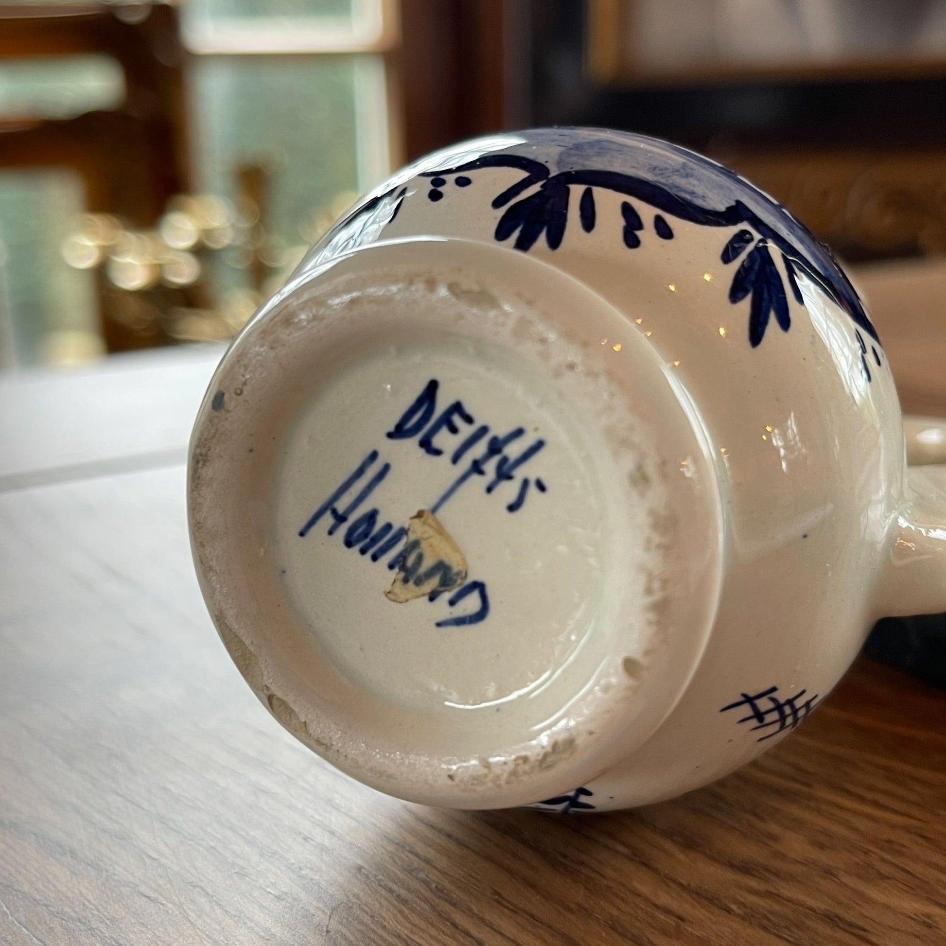 Delfts blauw vaasje - Bamestra Curiosa