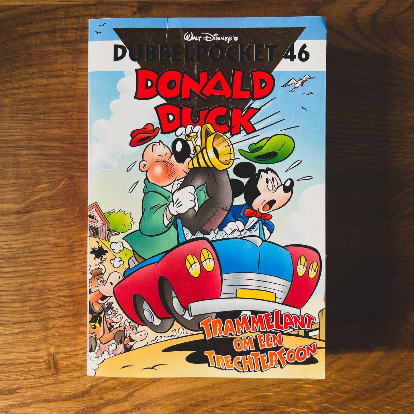 Donald Duck Dubbelpocket 46 Trammelant om een Trechterfoon - Bamestra Curiosa