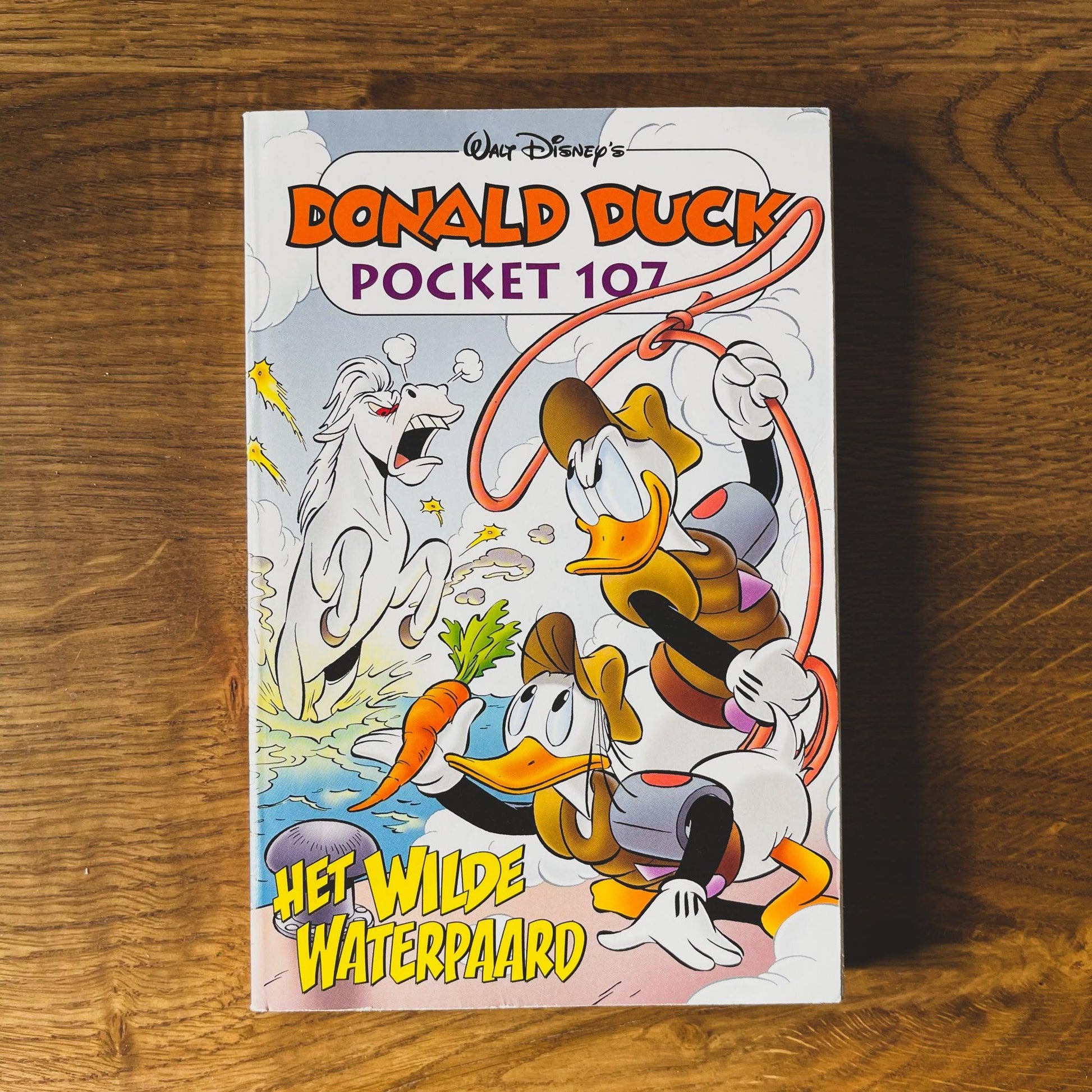 Donald Duck Pocket 107 Het Wilde Waterpaard - Bamestra Curiosa
