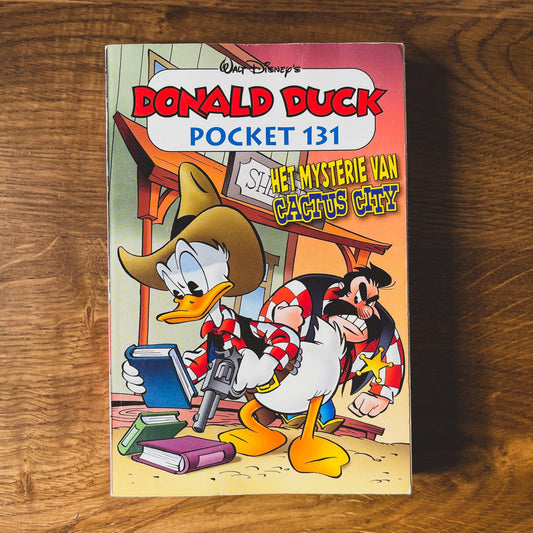 Donald Duck Pocket 131 Het Mysterie van Cactus City - Bamestra Curiosa