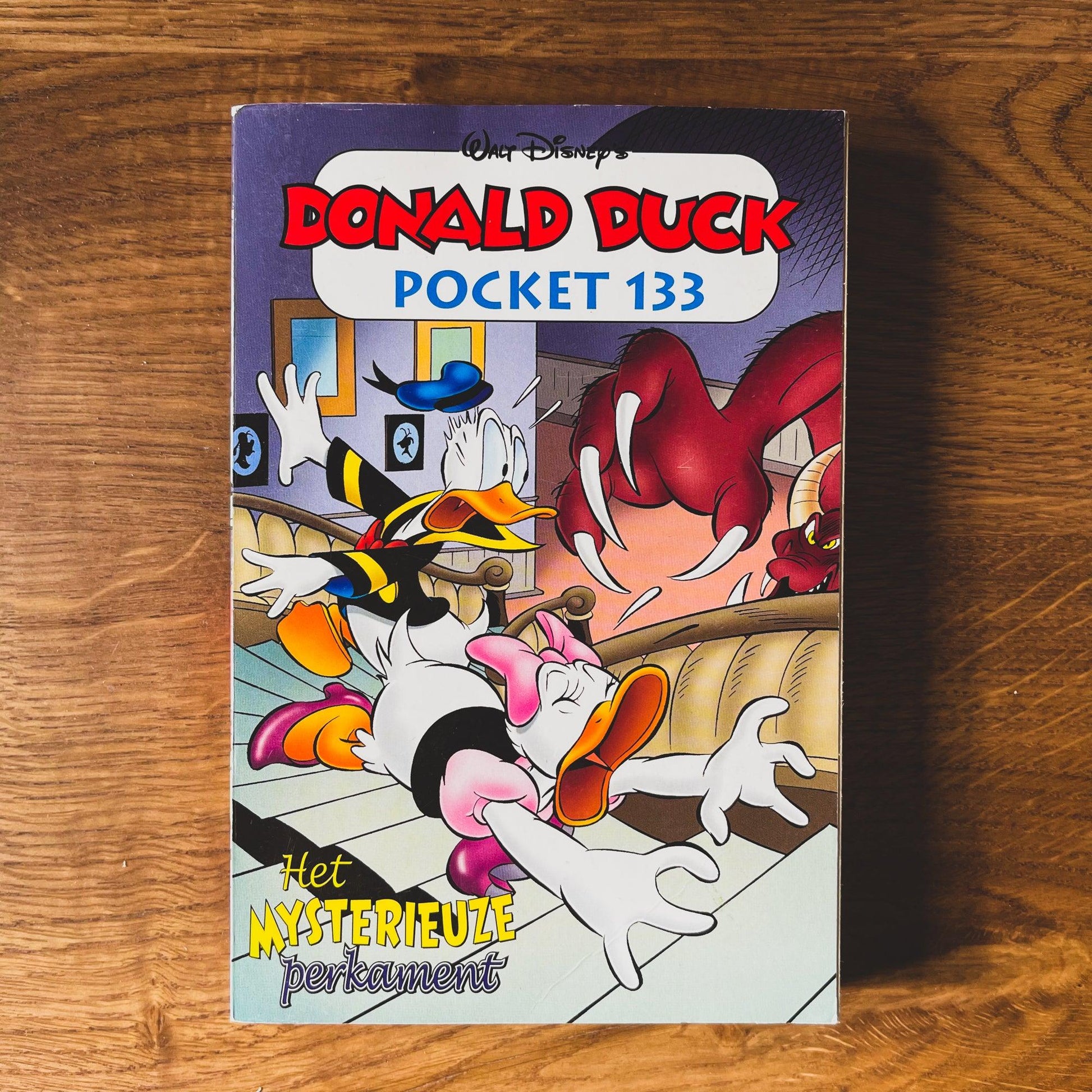 Donald Duck Pocket 133 Het Mysterieuze Perkament - Bamestra Curiosa