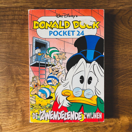 Donald Duck Pocket 24 De Zwendelende Zwijnen - Bamestra Curiosa
