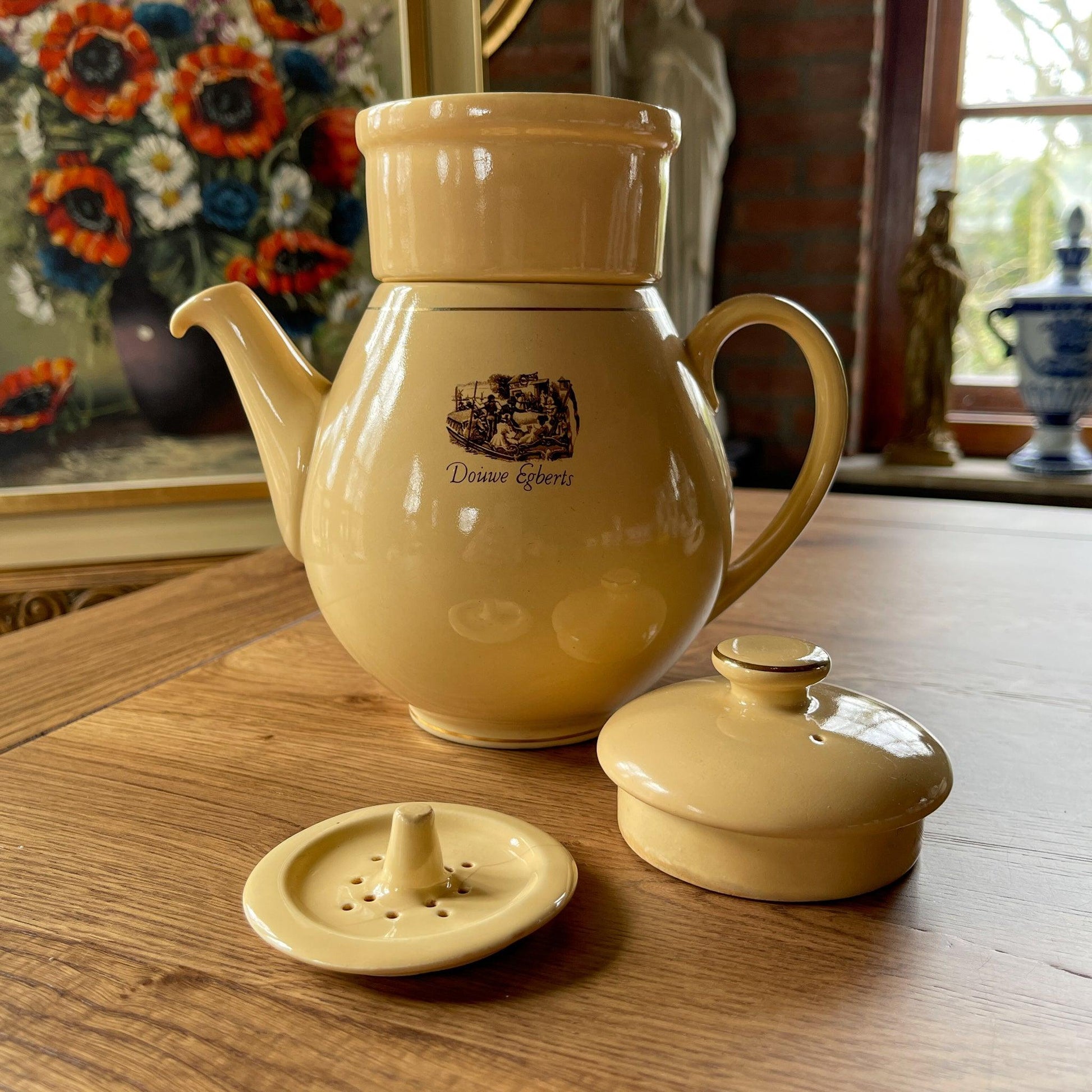 Douwe Egberts koffiepot - Bamestra Curiosa