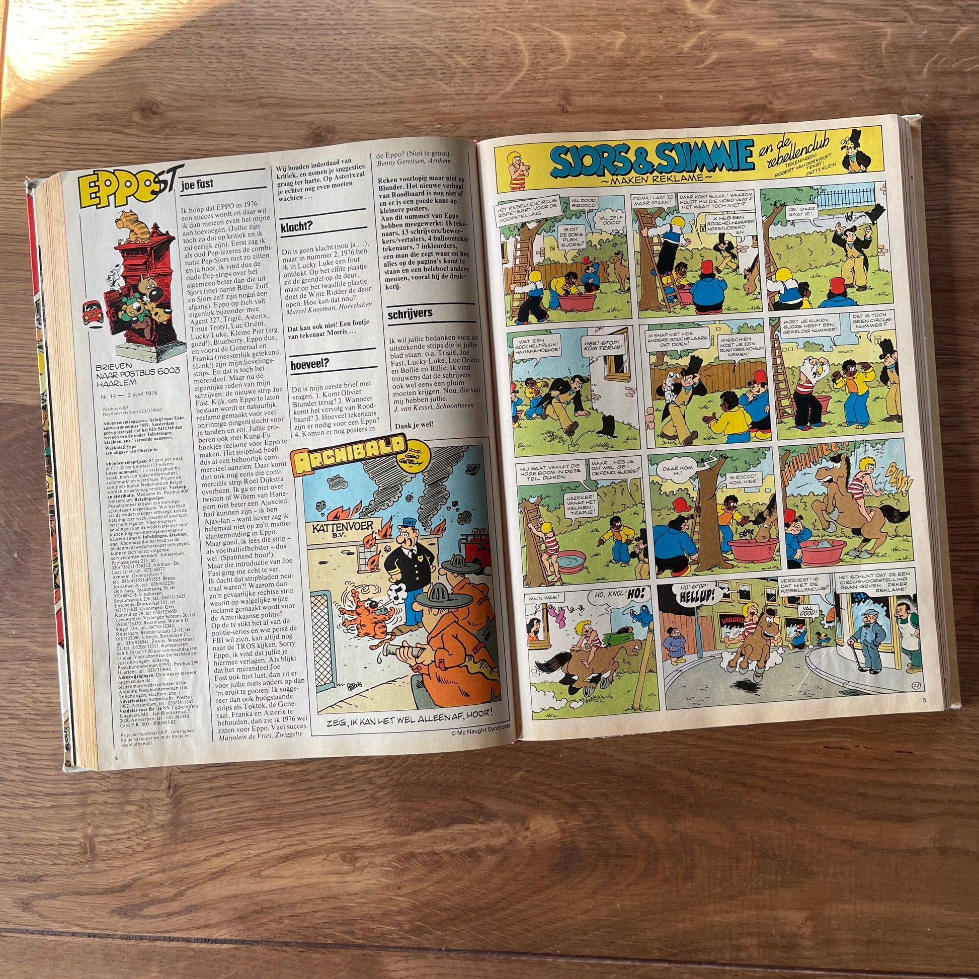 Eppo gebonden jaargangen 1976-1980 - Bamestra Curiosa