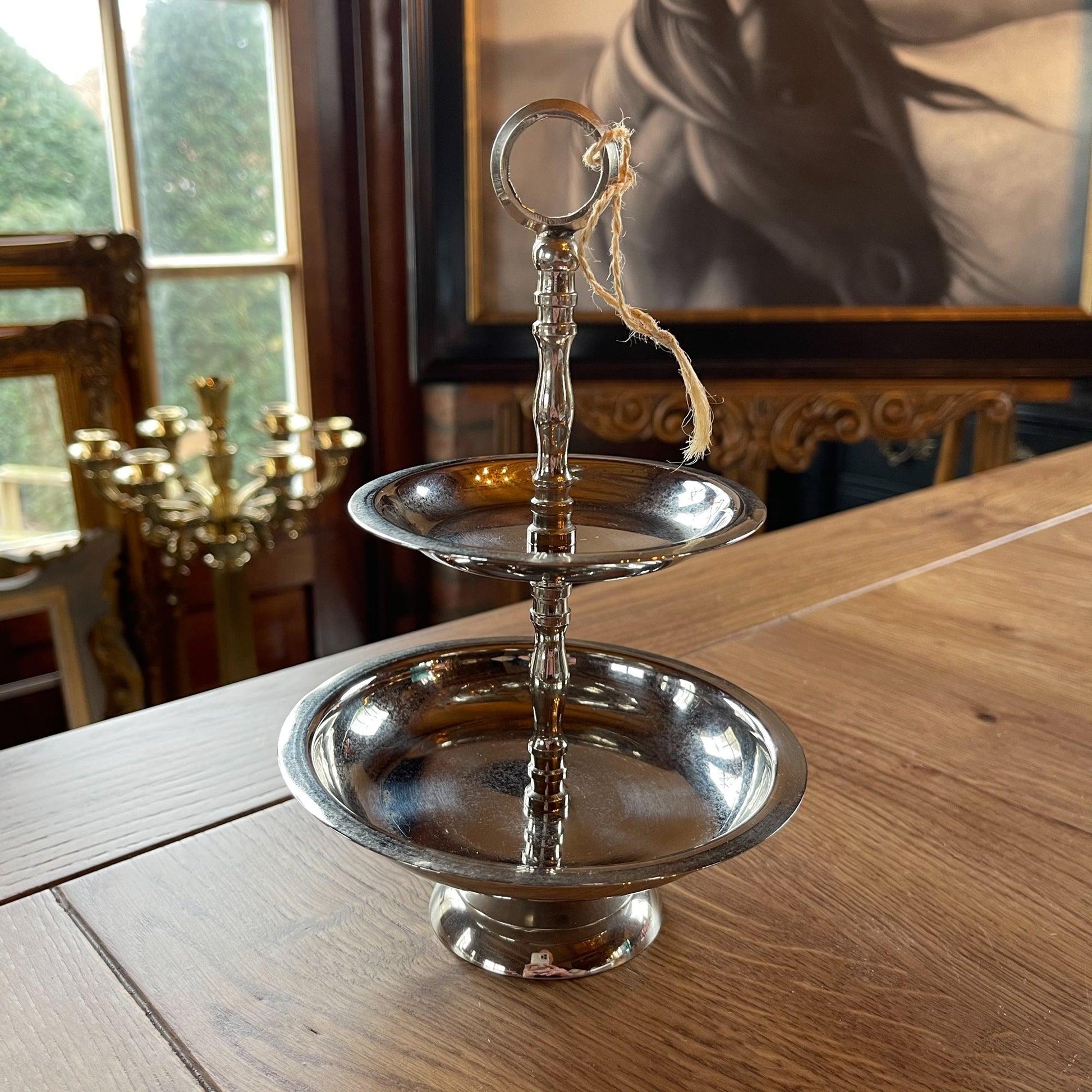 Etagere met 2 schalen - Bamestra Curiosa