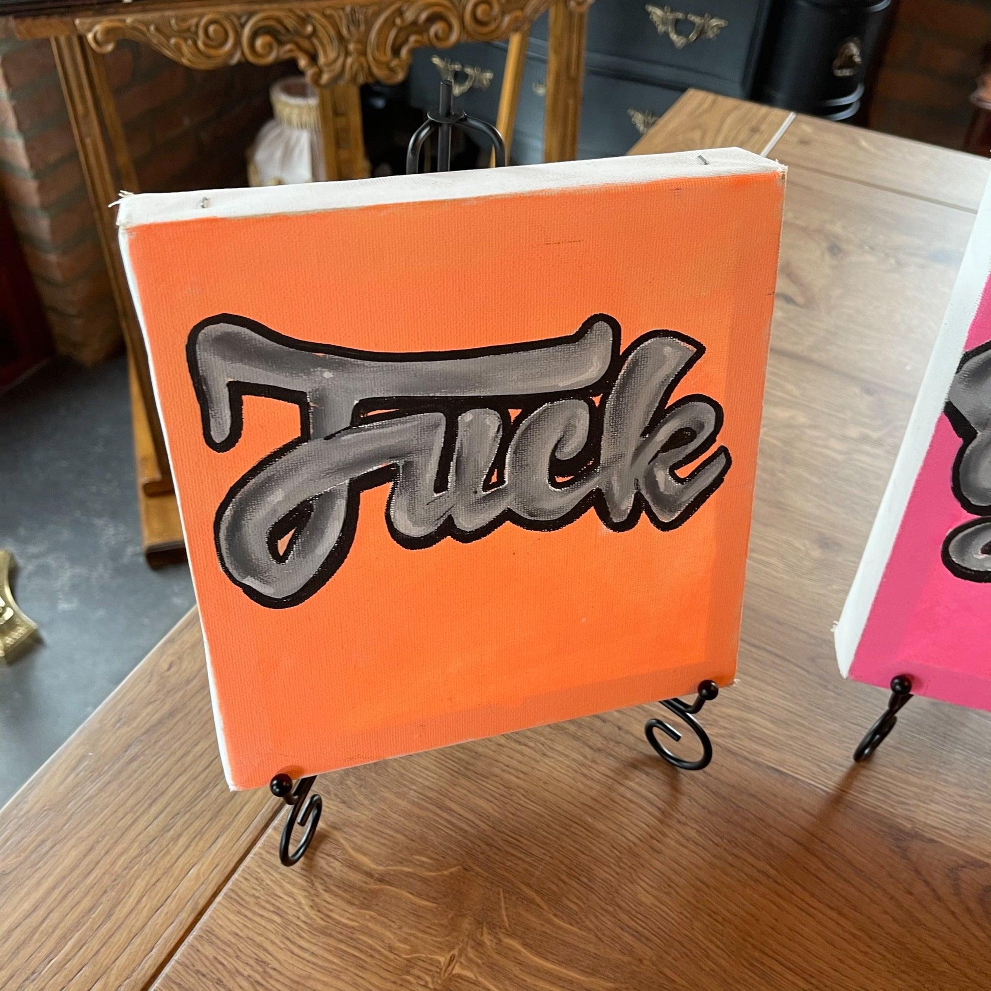 Fuck Yeah schilderijtjes - Bamestra Curiosa