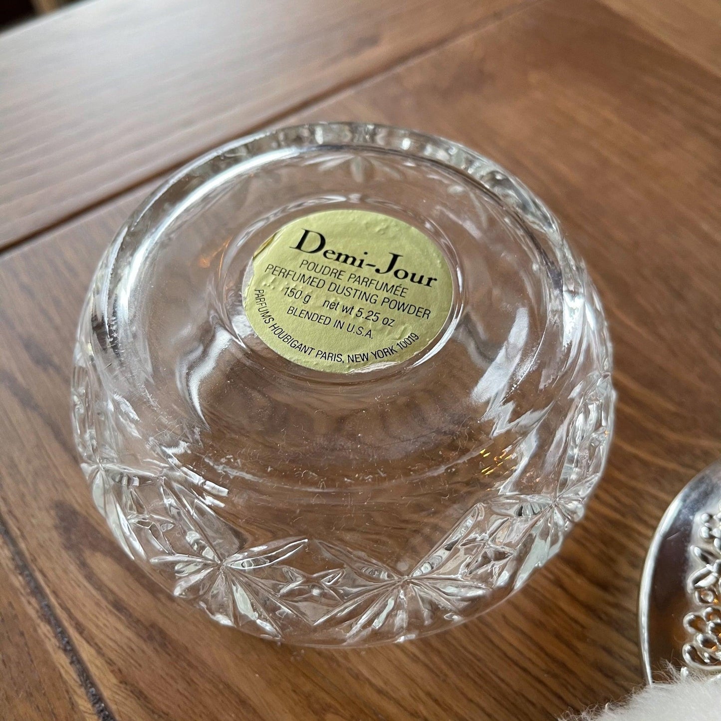 Glazen poederdoos in originele verpakking - Bamestra Curiosa