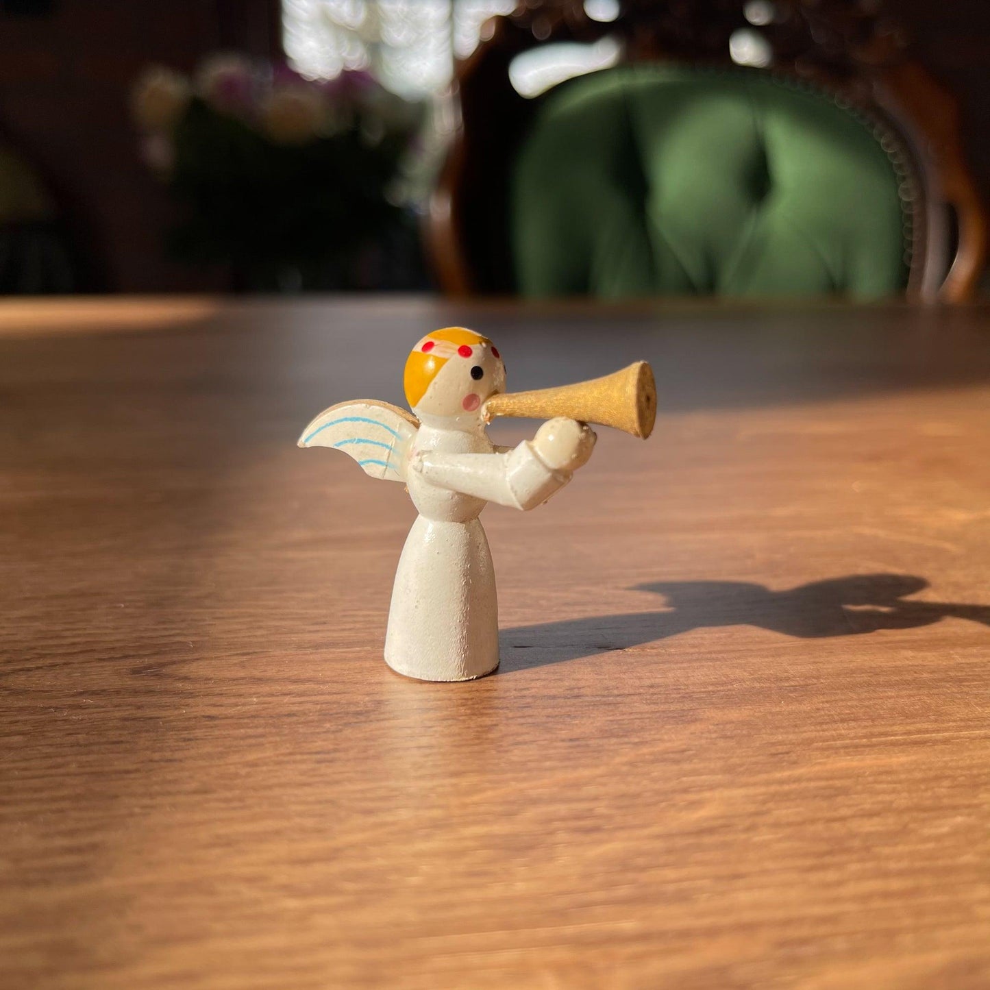 Houten kerst engeltje - Bamestra Curiosa