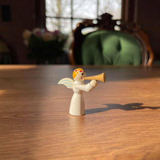 Houten kerst engeltje - Bamestra Curiosa