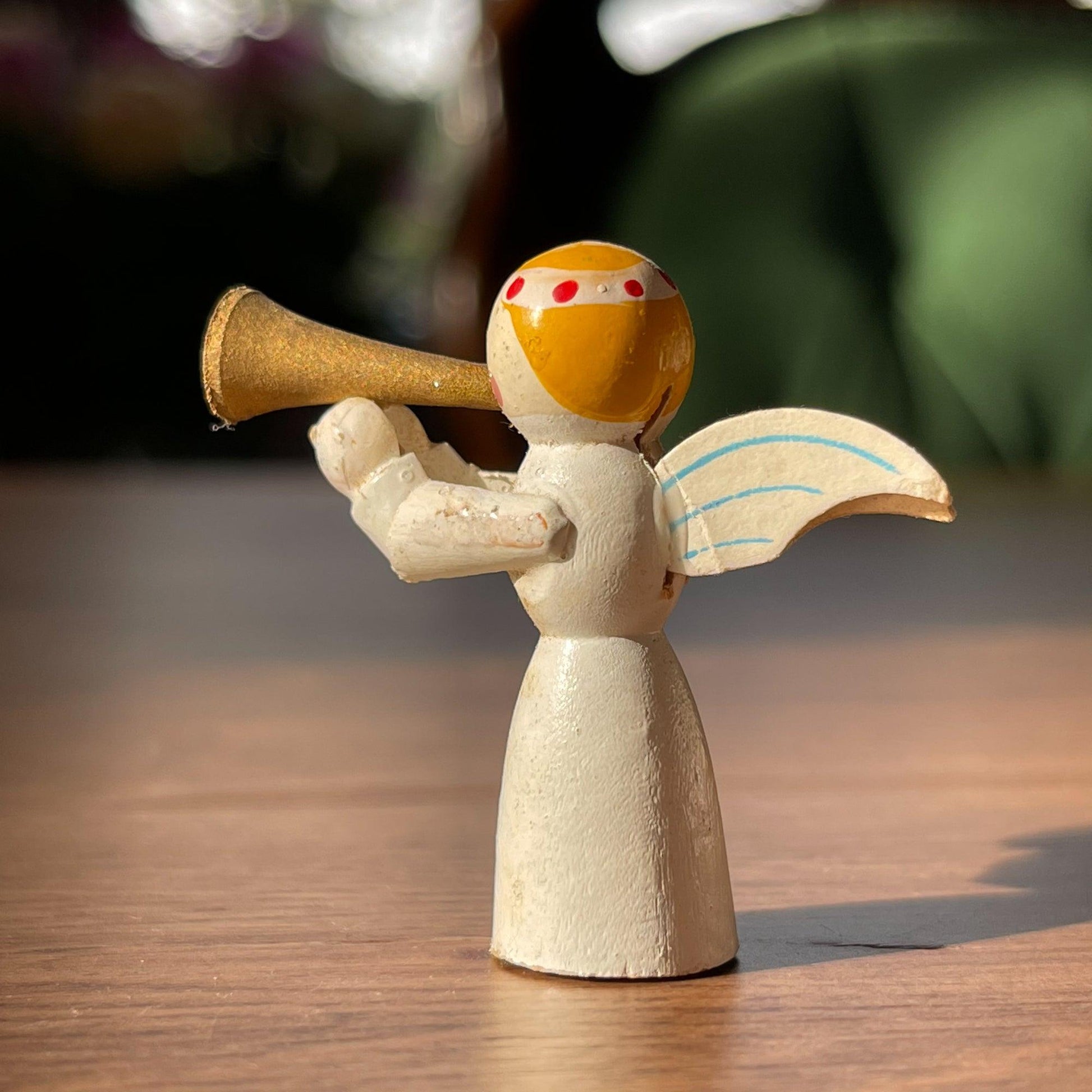 Houten kerst engeltje - Bamestra Curiosa