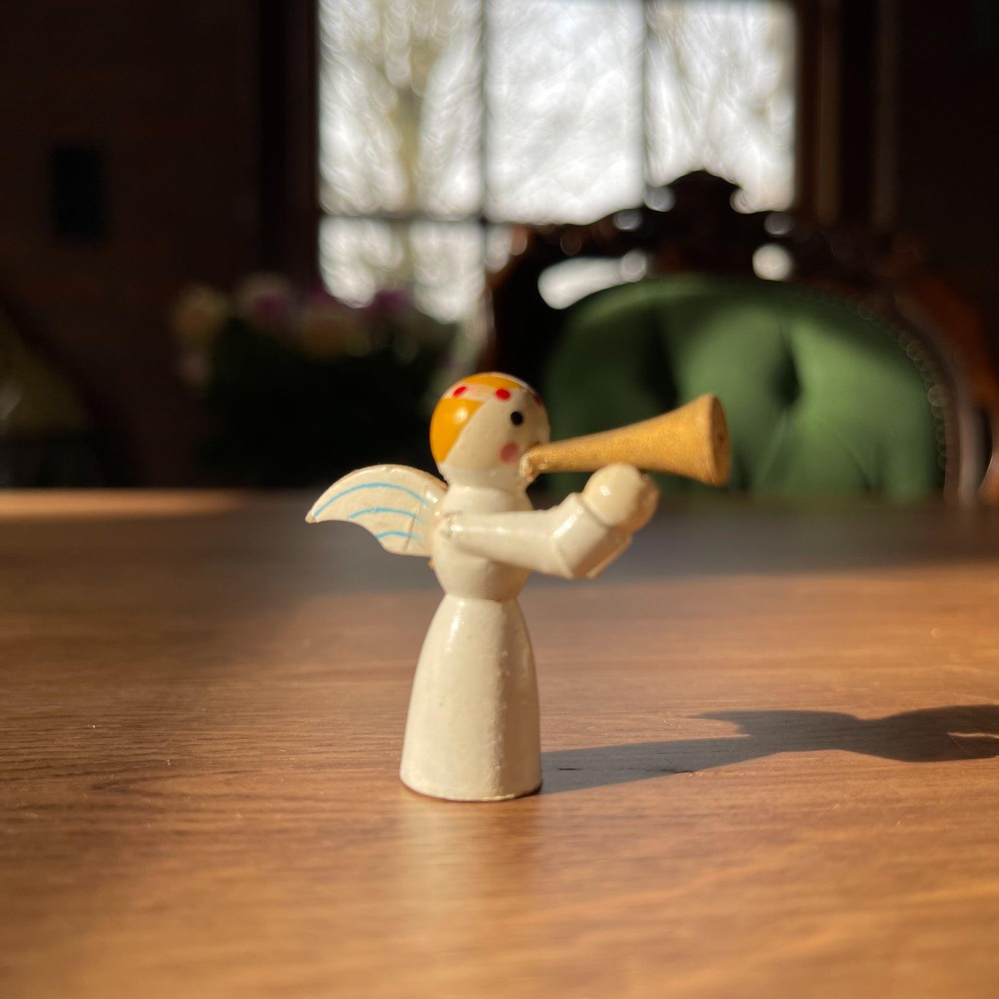 Houten kerst engeltje - Bamestra Curiosa