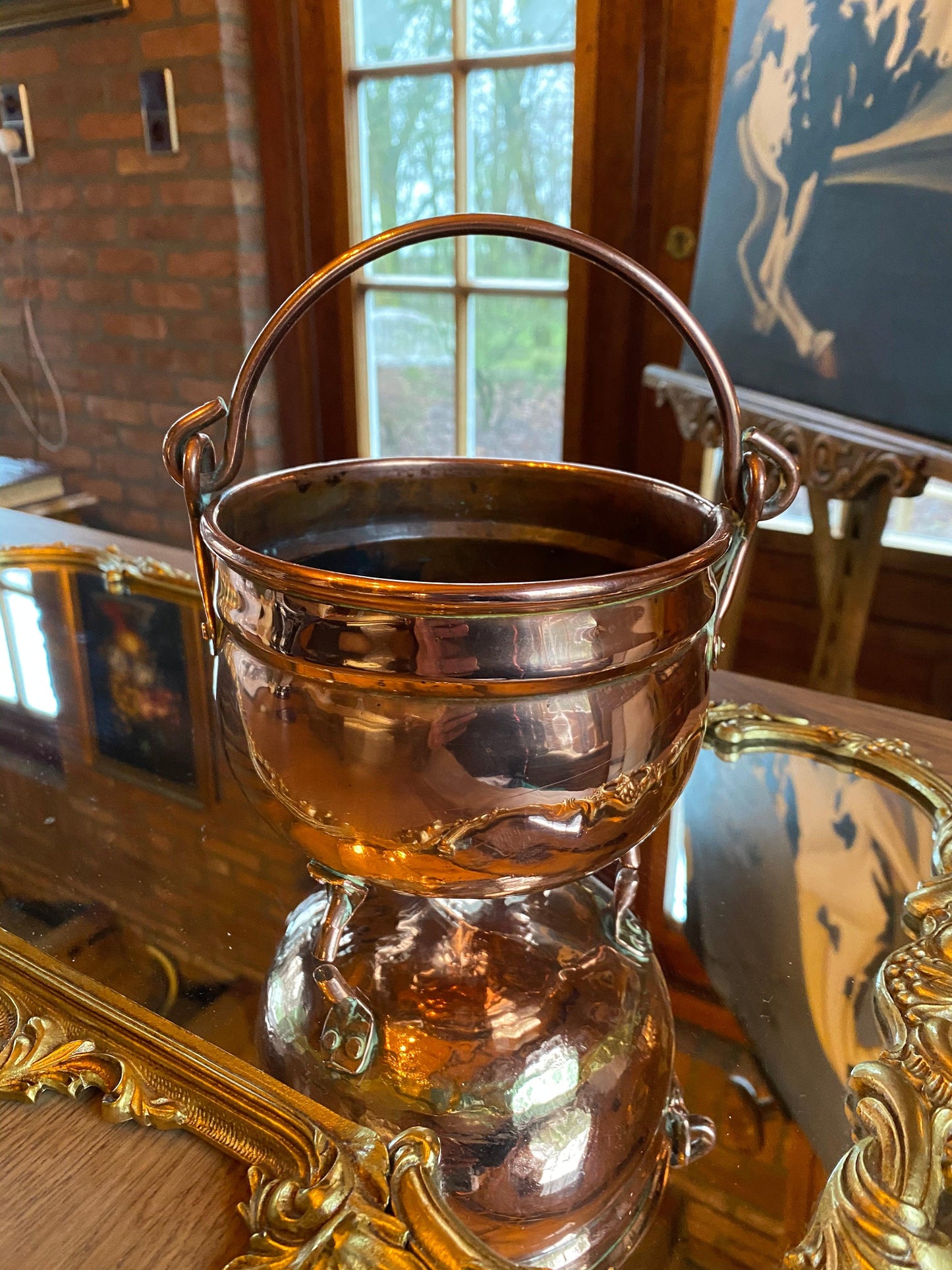 Koperen keteltje - Bamestra Curiosa