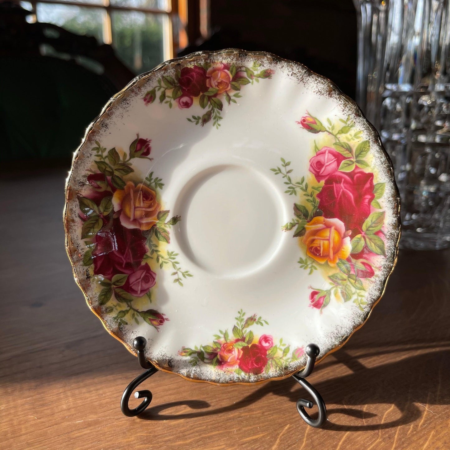 Kopje met schoteltje van Royal Albert - Bamestra Curiosa