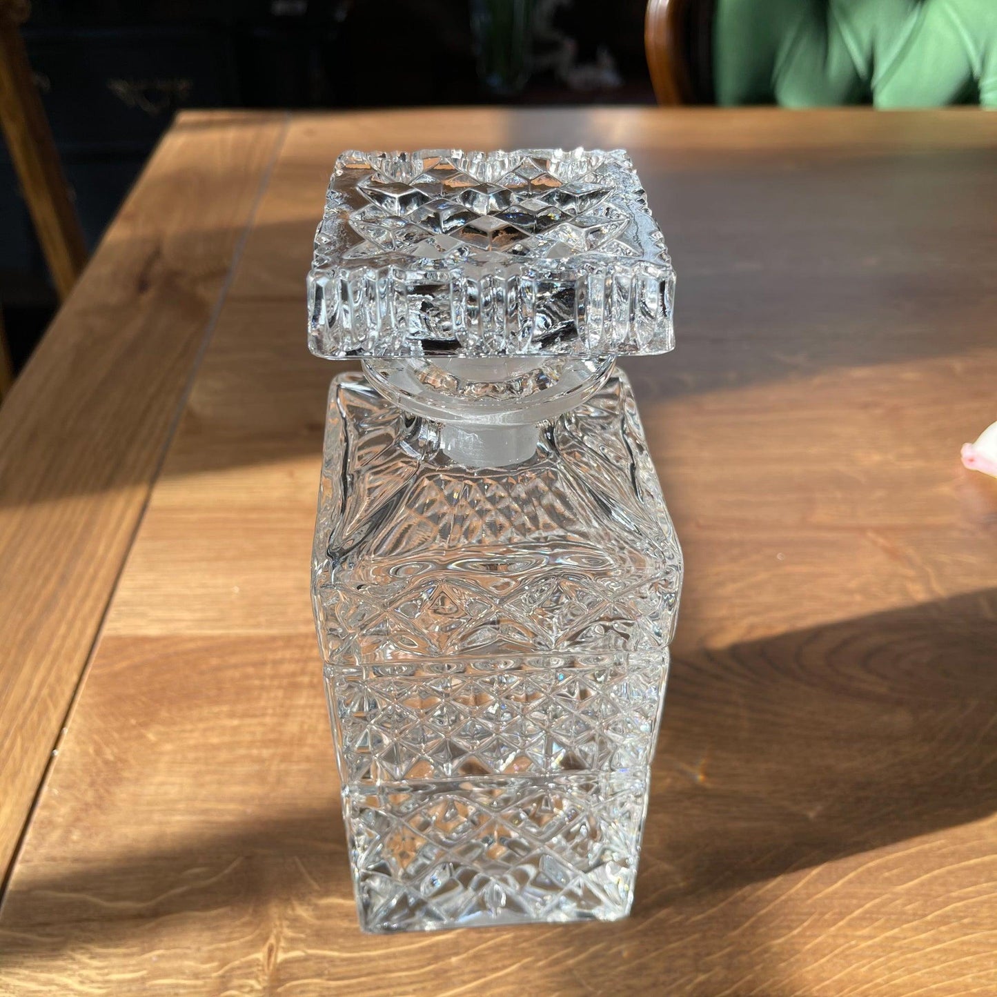 Kristallen Whiskey karaf met vijf glazen - Bamestra Curiosa