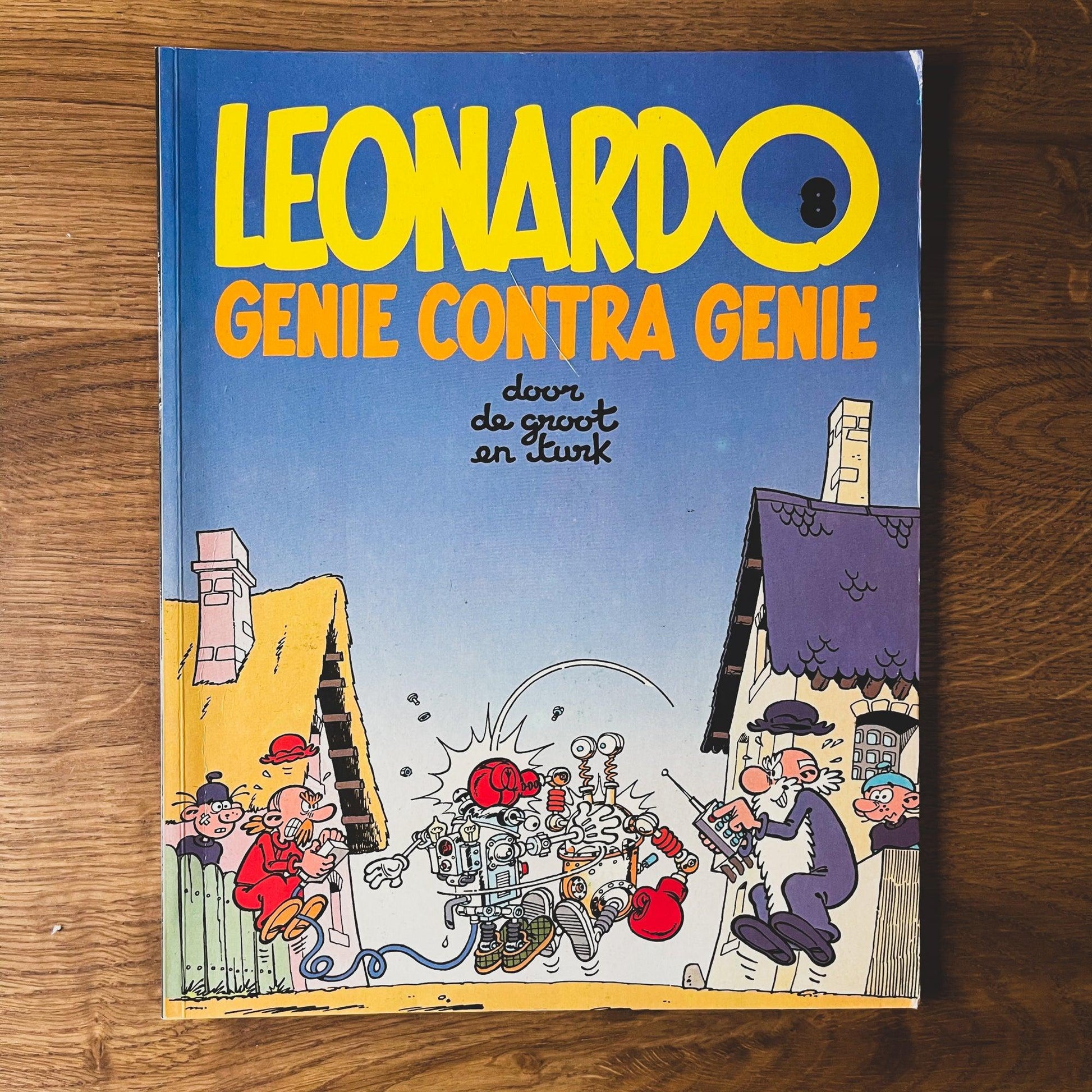 Leonardo deel 8 Genie contra genie - Bamestra Curiosa