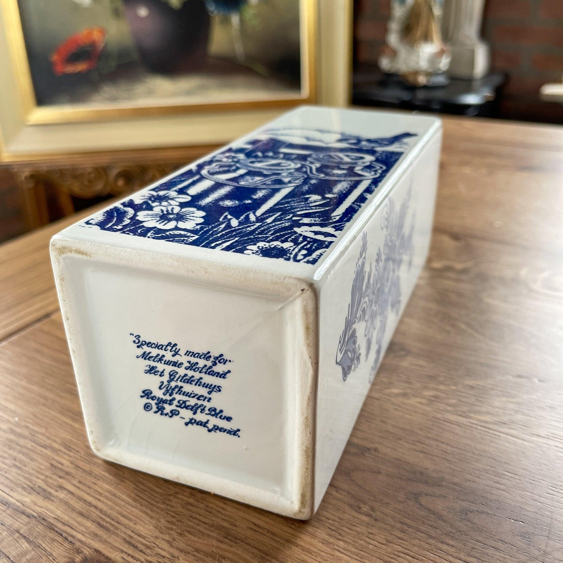 Melkpak houder / Vaas Delfts Blauw - Bamestra Curiosa