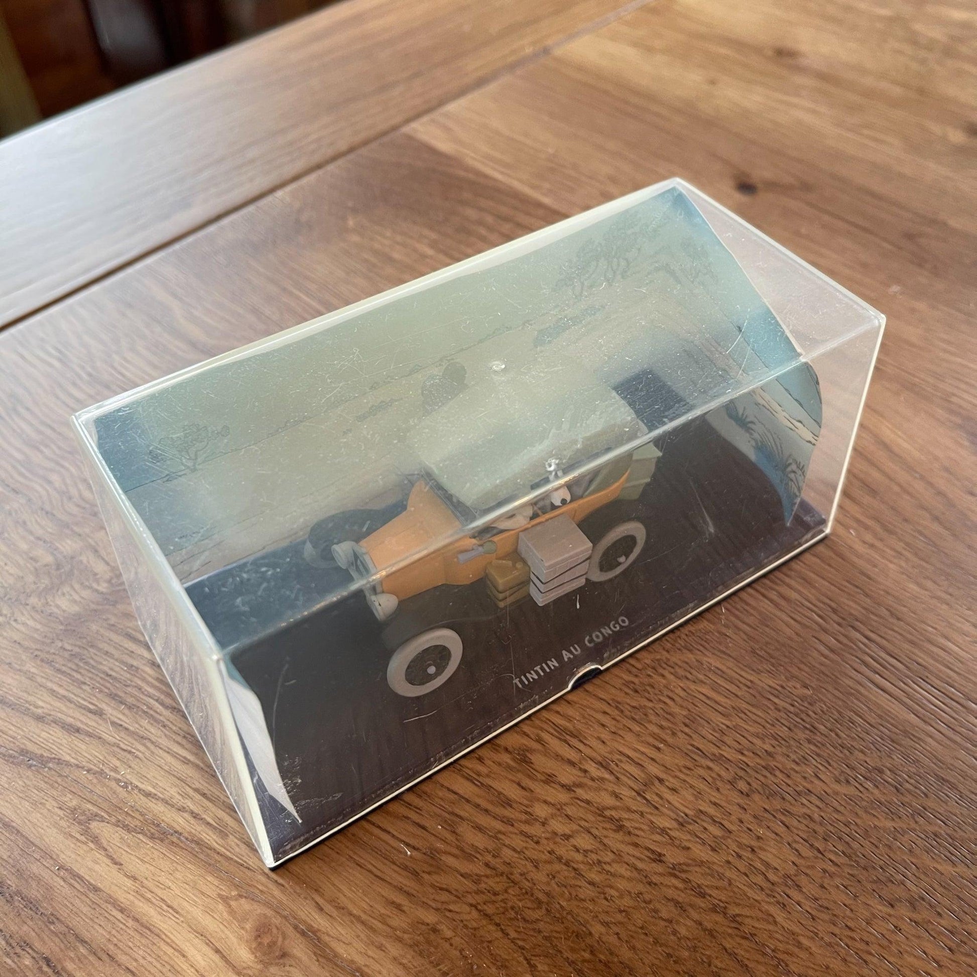 Miniatuur auto van Kuifje / TinTin - Bamestra Curiosa