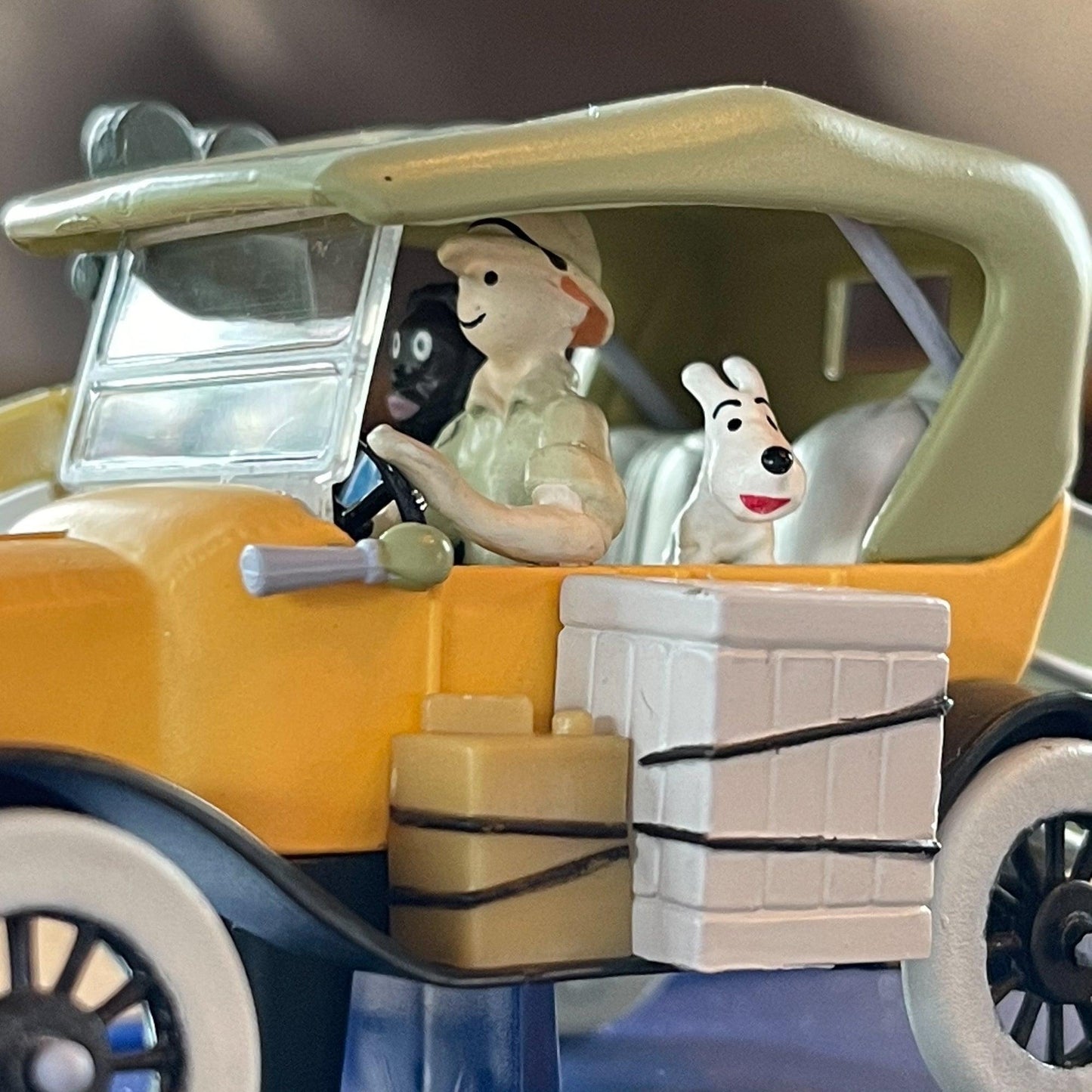 Miniatuur auto van Kuifje / TinTin - Bamestra Curiosa