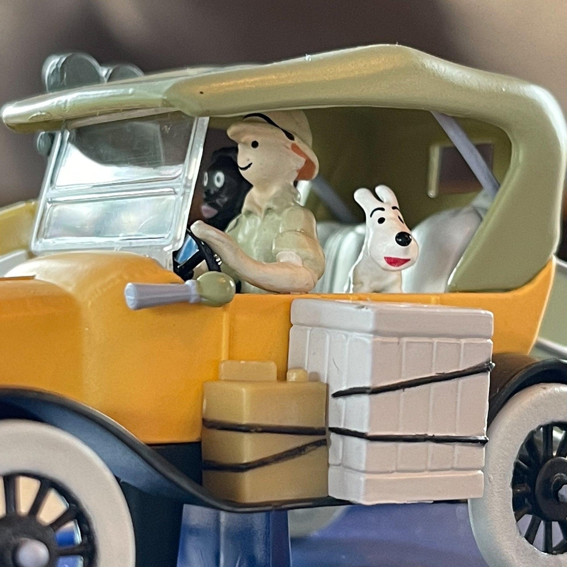Miniatuur auto van Kuifje / TinTin - Bamestra Curiosa