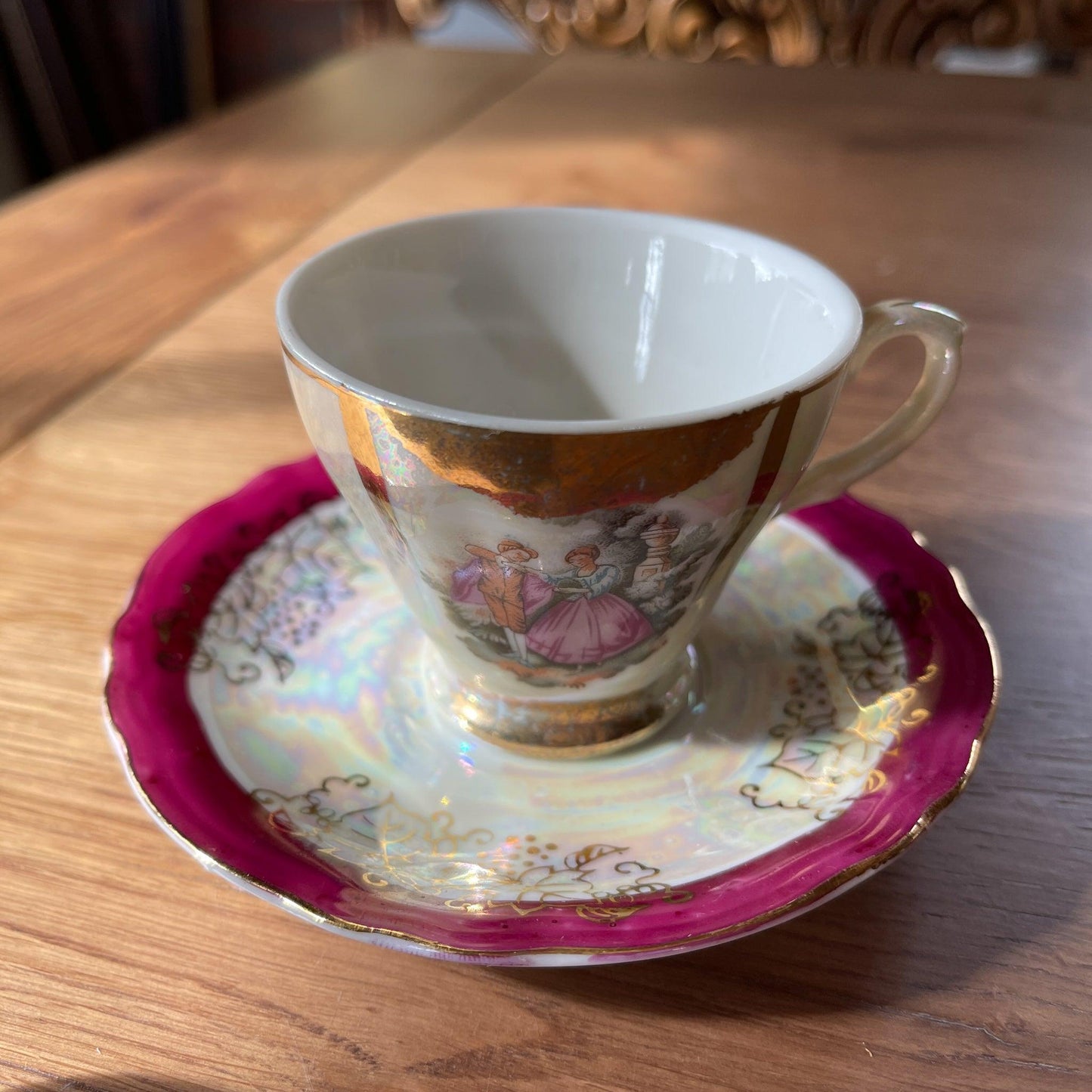 Mokka serviesje Japans porselein - Bamestra Curiosa