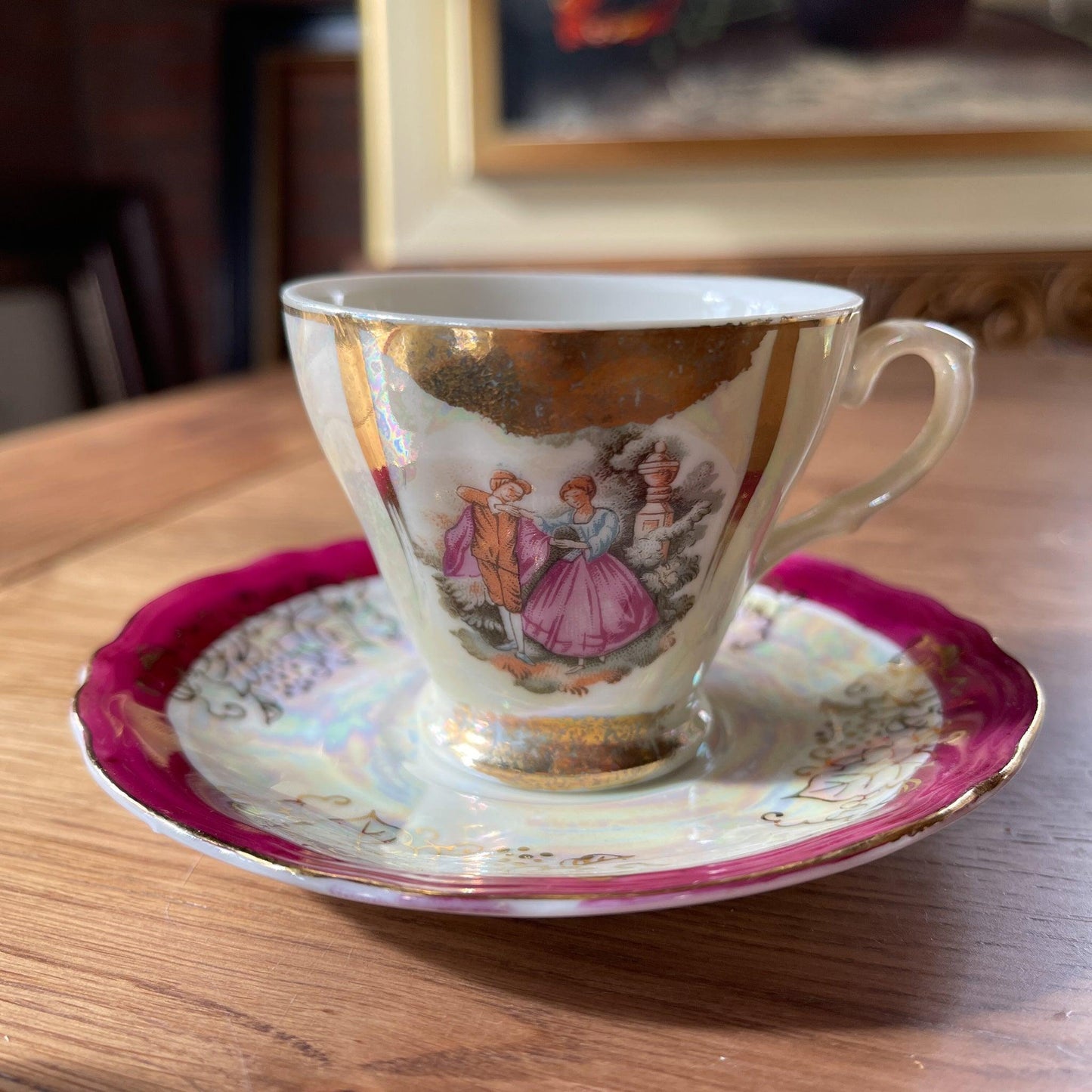 Mokka serviesje Japans porselein - Bamestra Curiosa