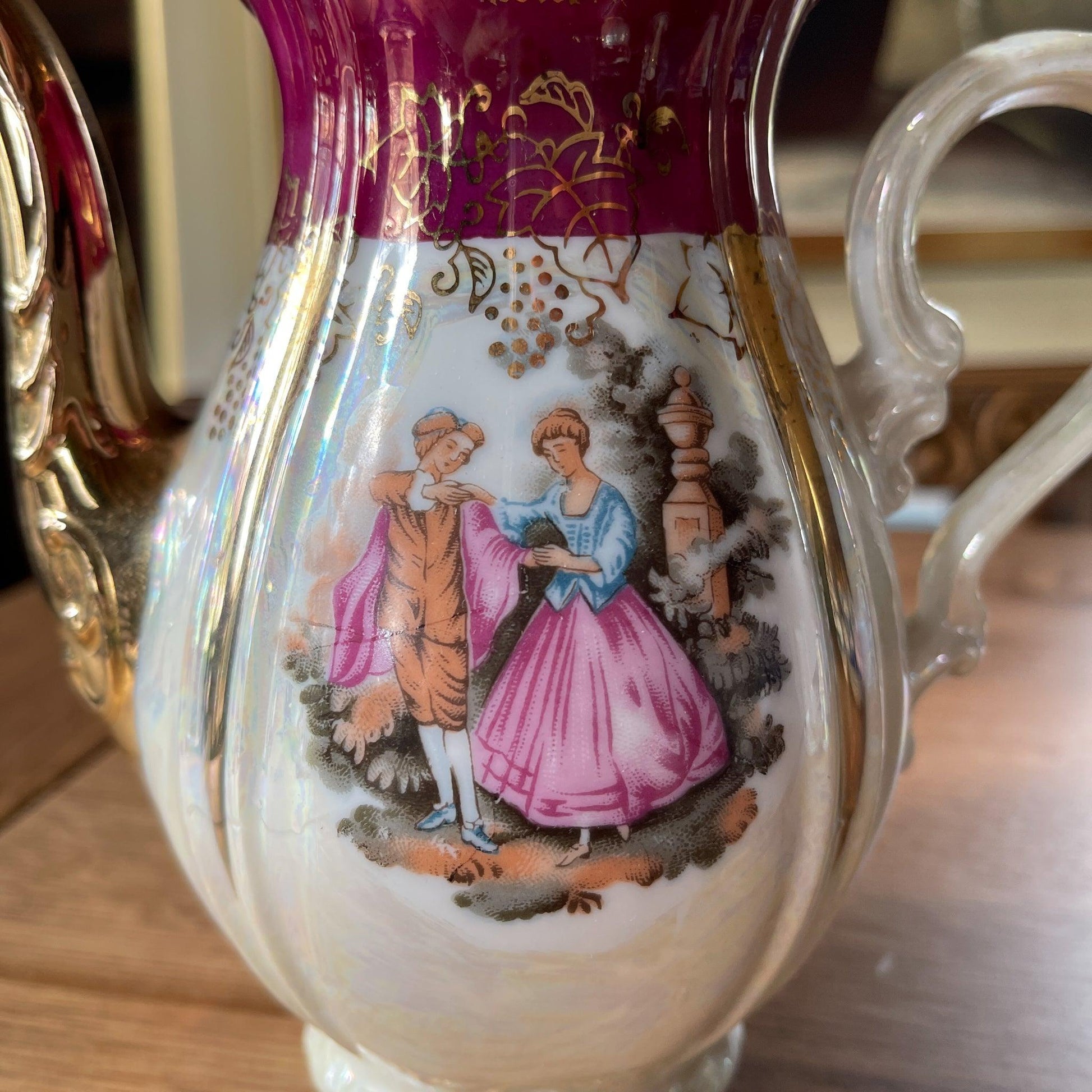 Mokka serviesje Japans porselein - Bamestra Curiosa