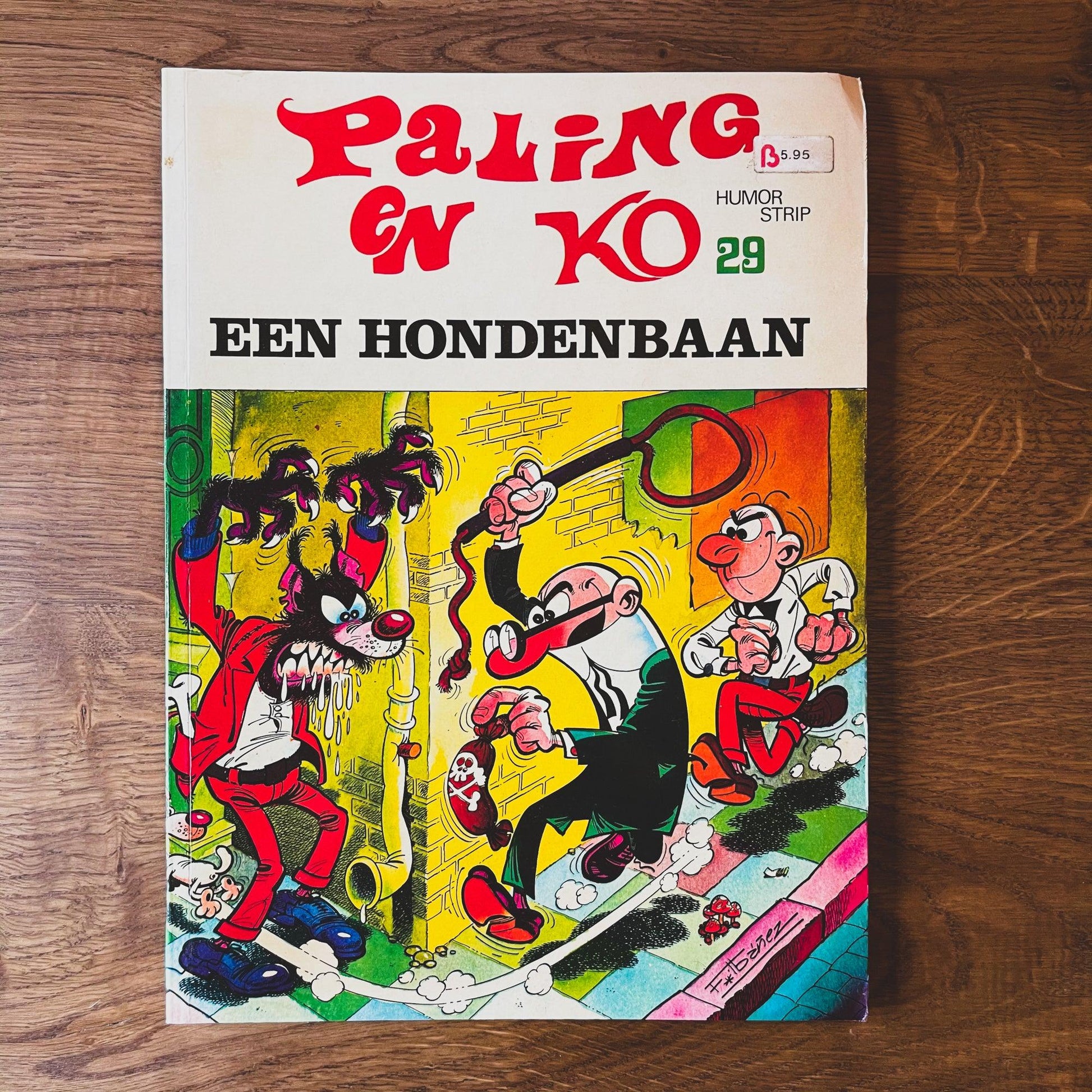 Paling en Ko Nr 29: Een hondenbaan - Bamestra Curiosa