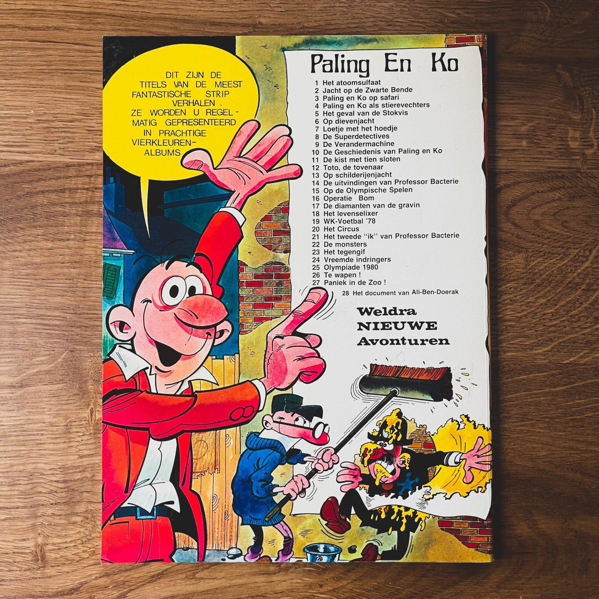 Paling en Ko Nr 32: Het spuitelastiek - Bamestra Curiosa