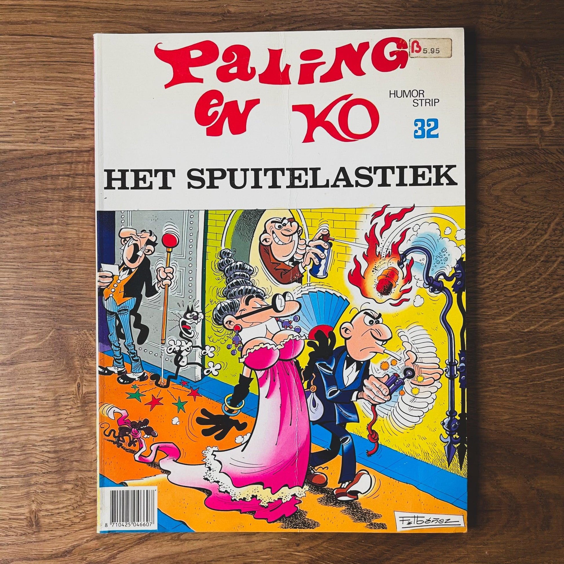 Paling en Ko Nr 32: Het spuitelastiek - Bamestra Curiosa