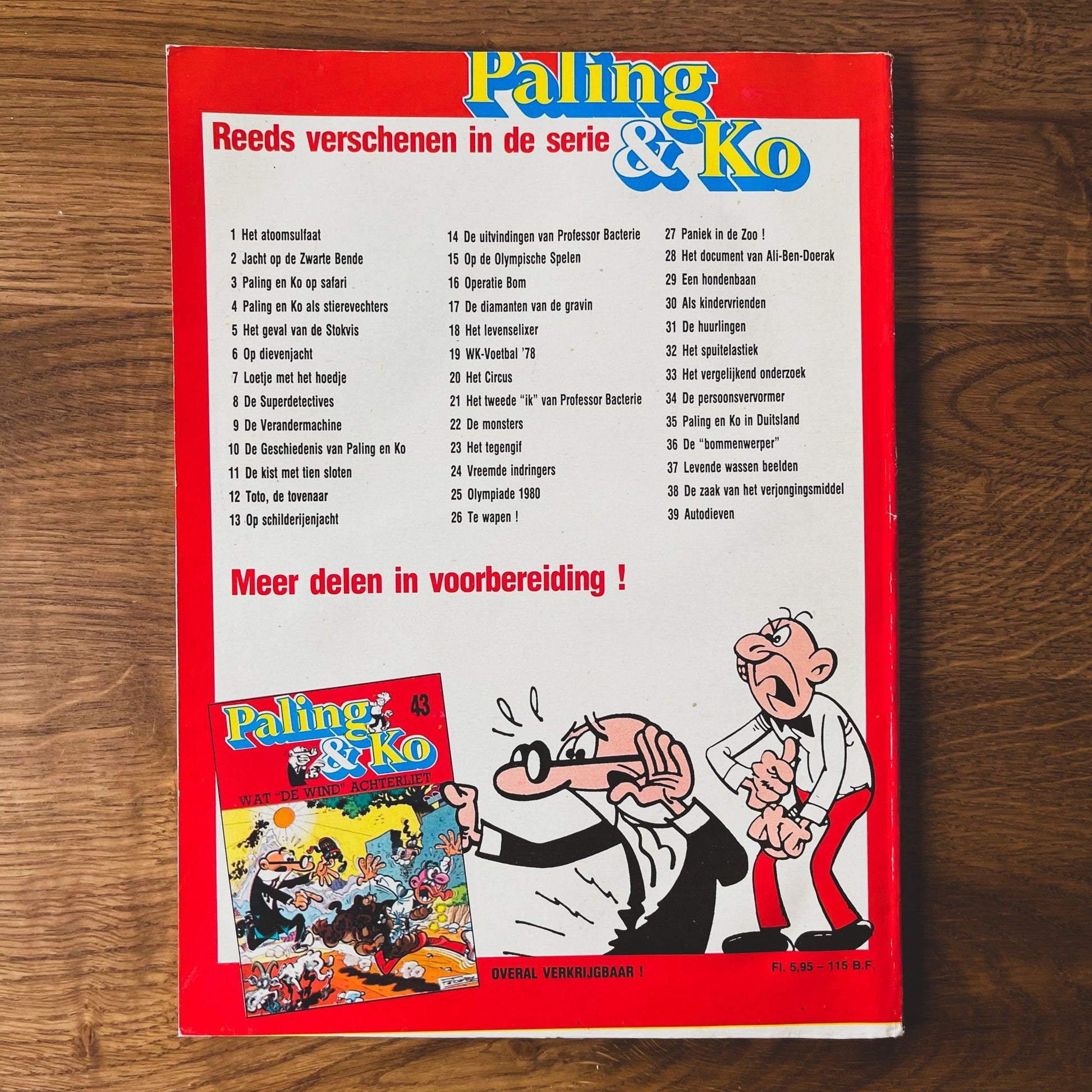 Paling en Ko Nr 42: Een vliegtuigkaping - Bamestra Curiosa