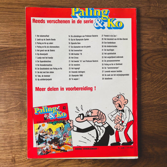 Paling en Ko Nr 42: Een vliegtuigkaping - Bamestra Curiosa