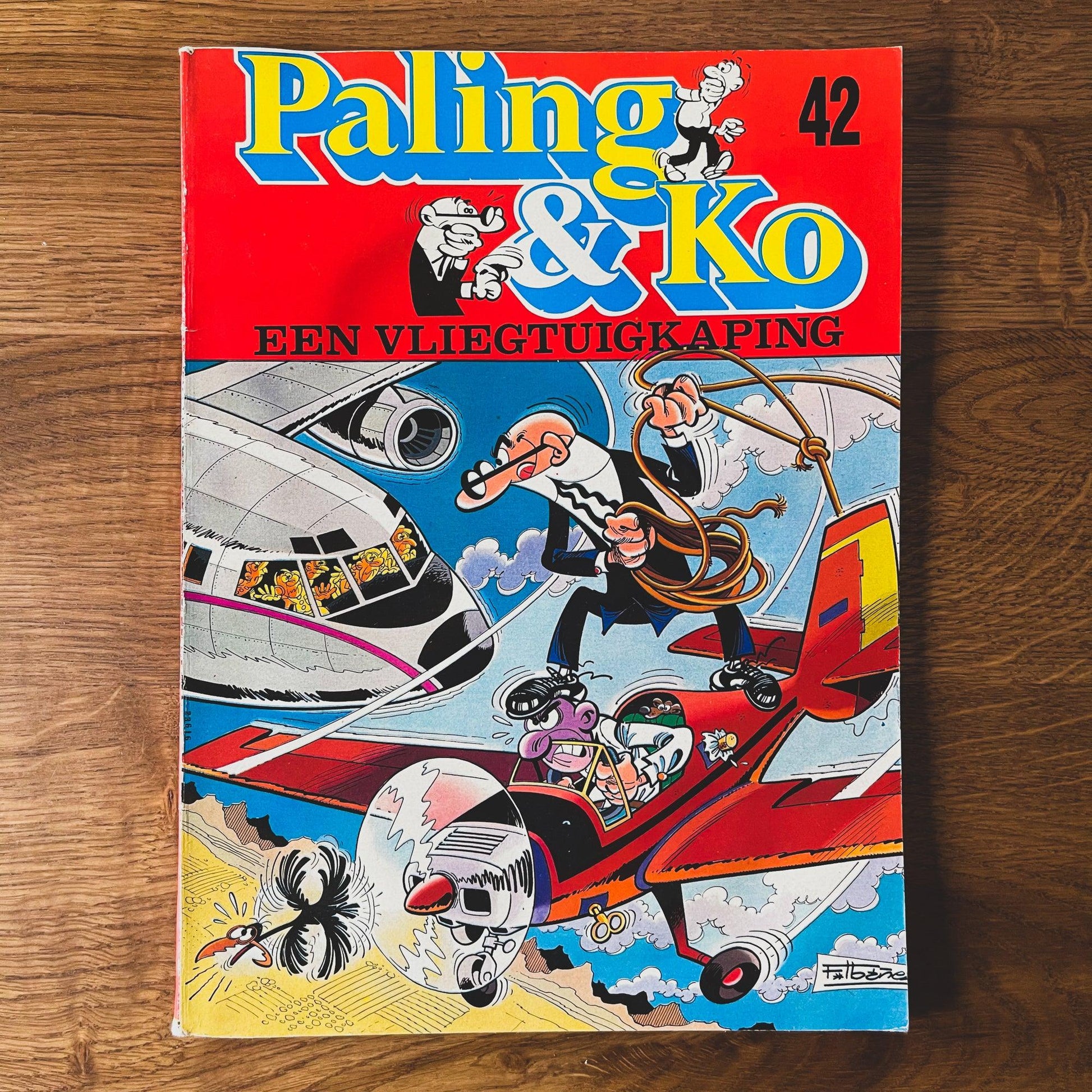 Paling en Ko Nr 42: Een vliegtuigkaping - Bamestra Curiosa