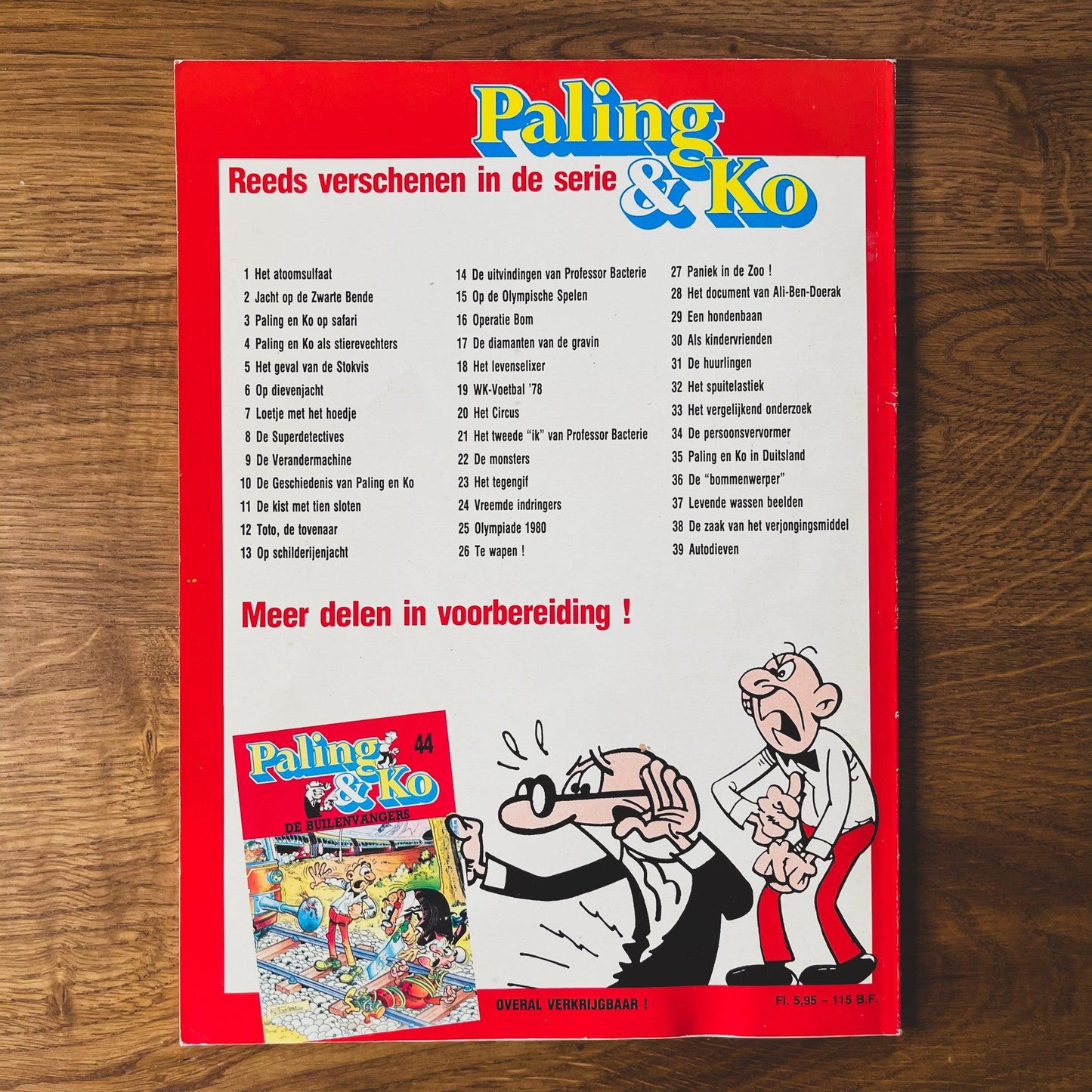 Paling en Ko Nr 43: Wat "De Wind" Achterliet - Bamestra Curiosa