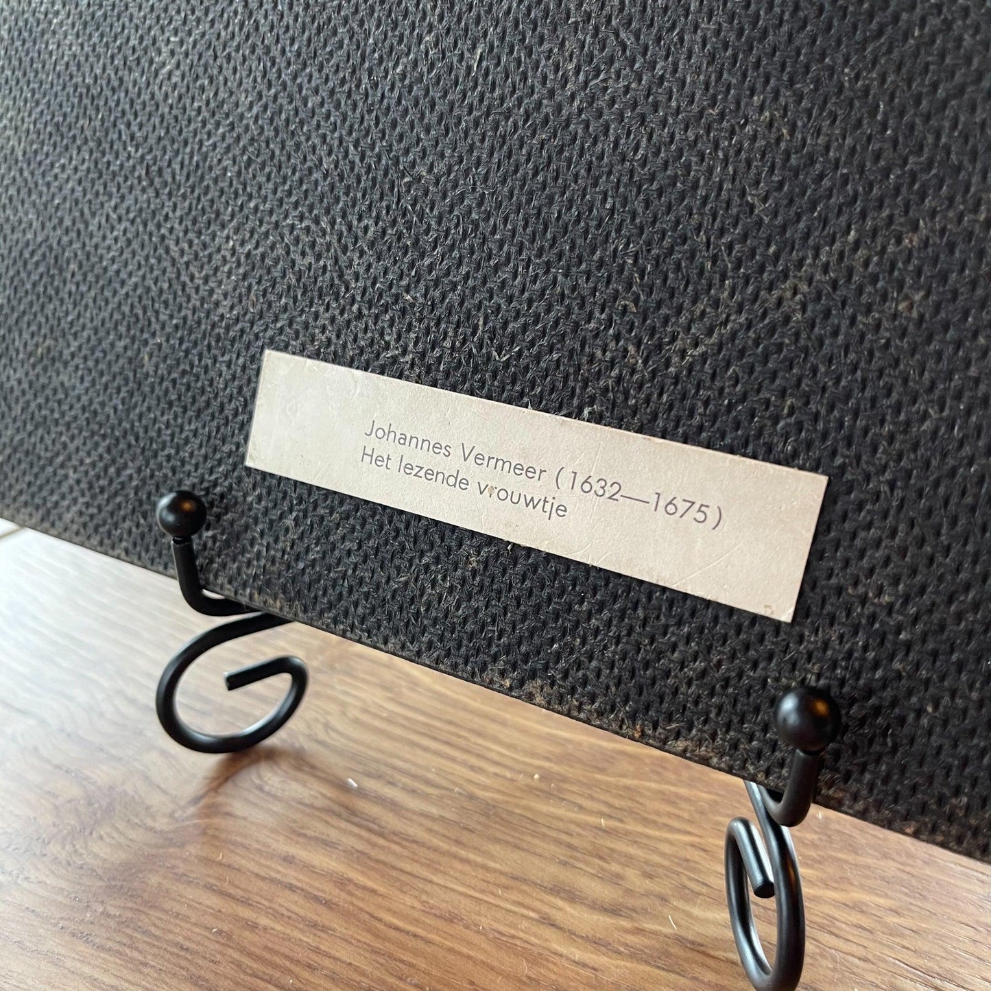Paneeltje Johannes Vermeer - Bamestra Curiosa