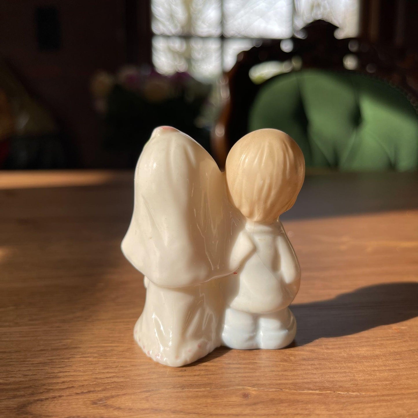 Porseleinen beeldje bruidje en bruidegom - Bamestra Curiosa