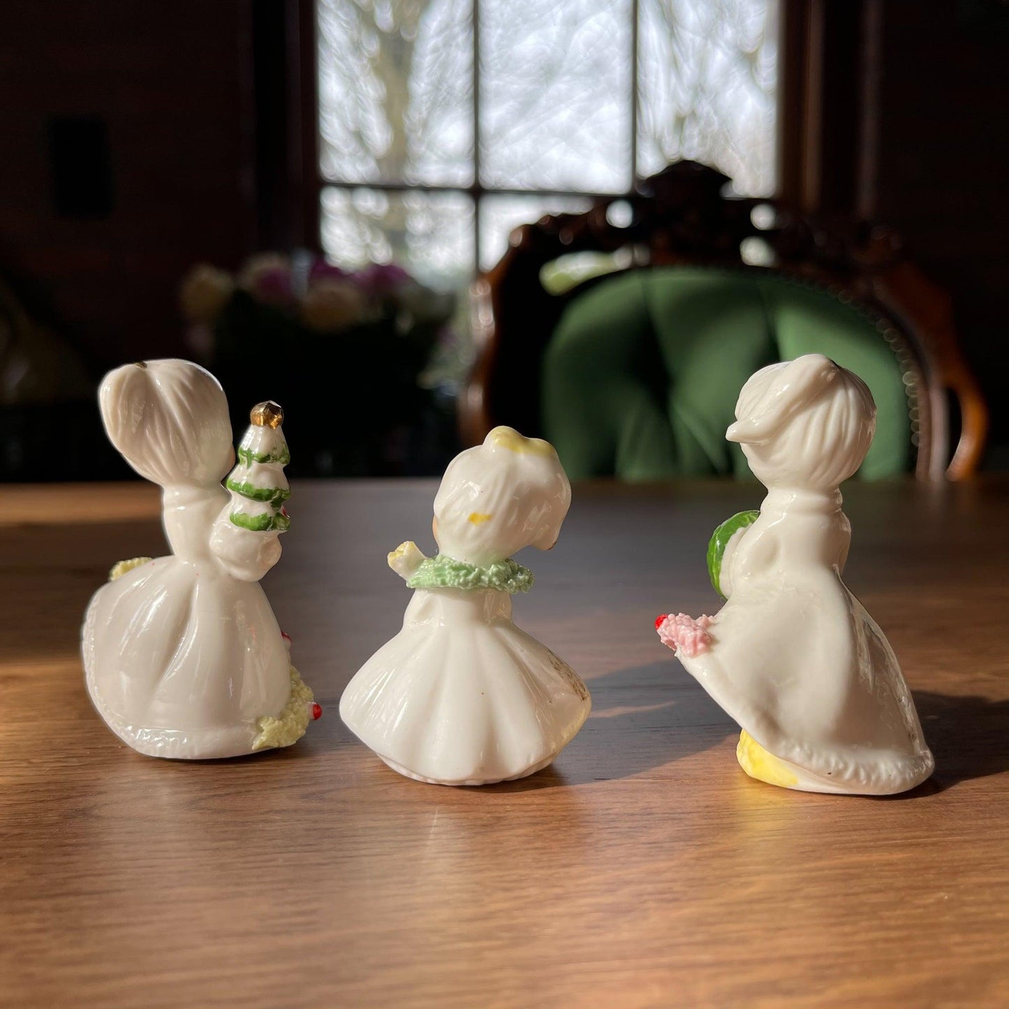 Porseleinen kerst beeldjes - Bamestra Curiosa