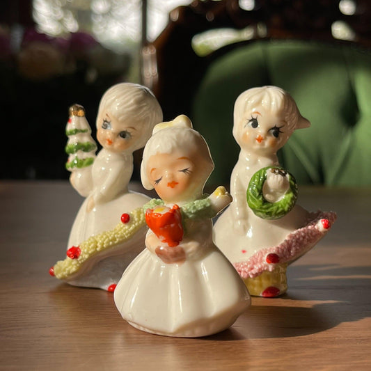 Porseleinen kerst beeldjes - Bamestra Curiosa