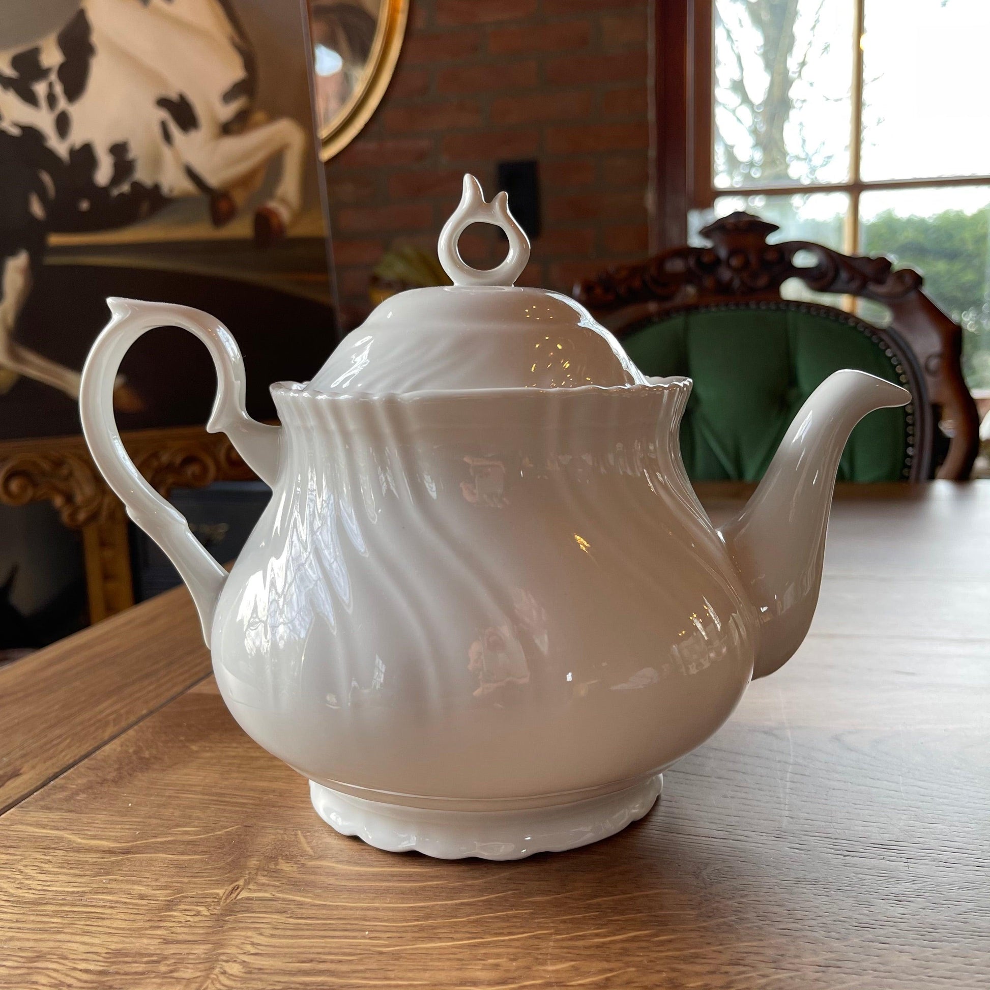 Porseleinen theepot - Bamestra Curiosa