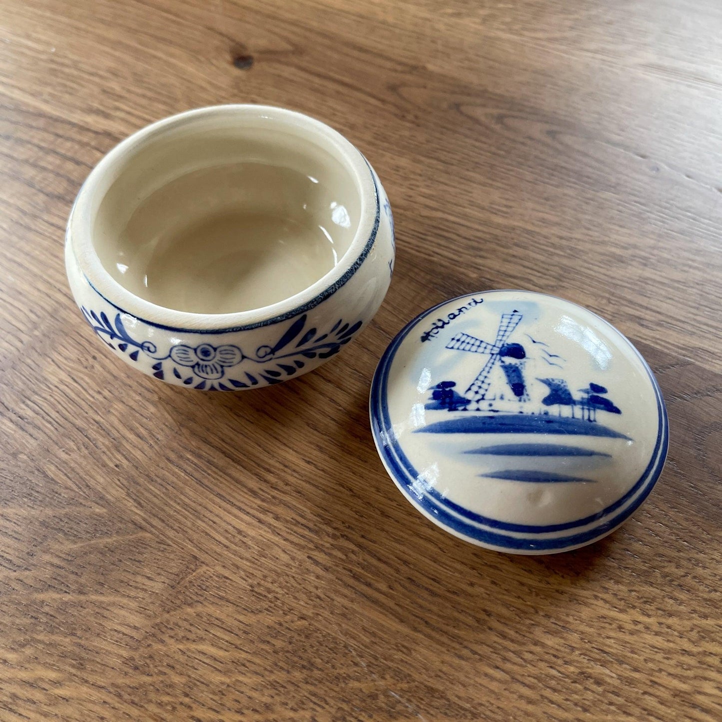 Potje met deksel Delfts Blauw - Bamestra Curiosa